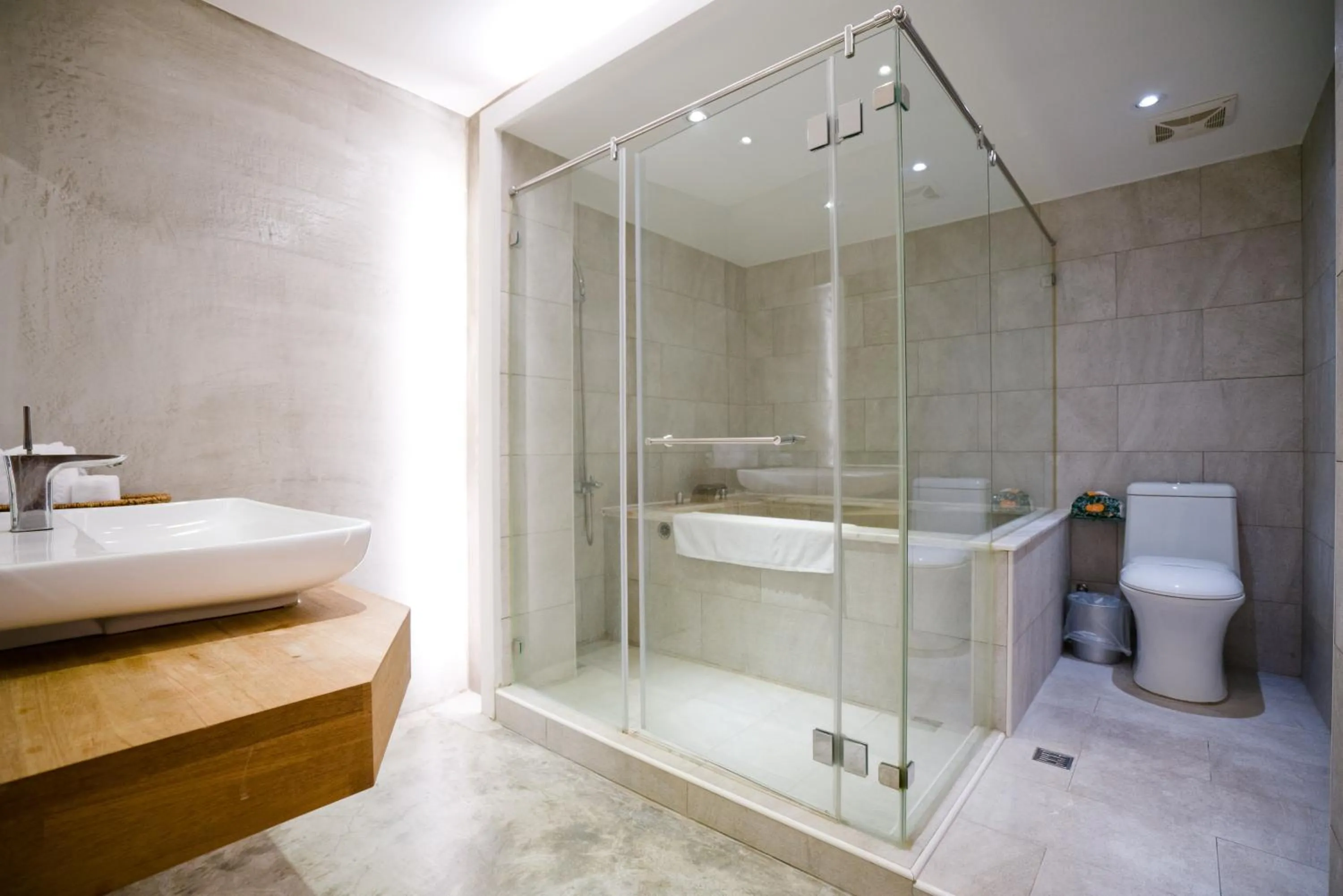 Shower in Hotel Shumei Chiayi