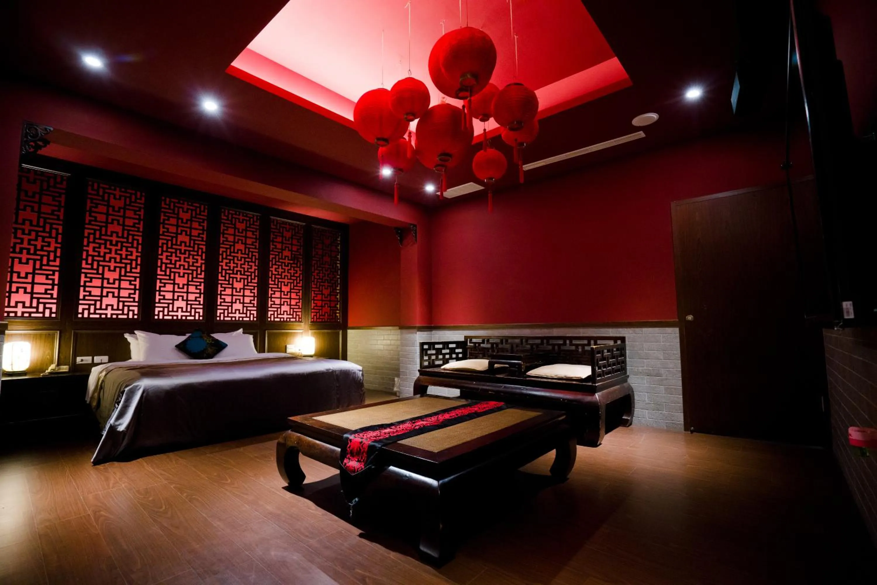 Bed in Hotel Shumei Chiayi