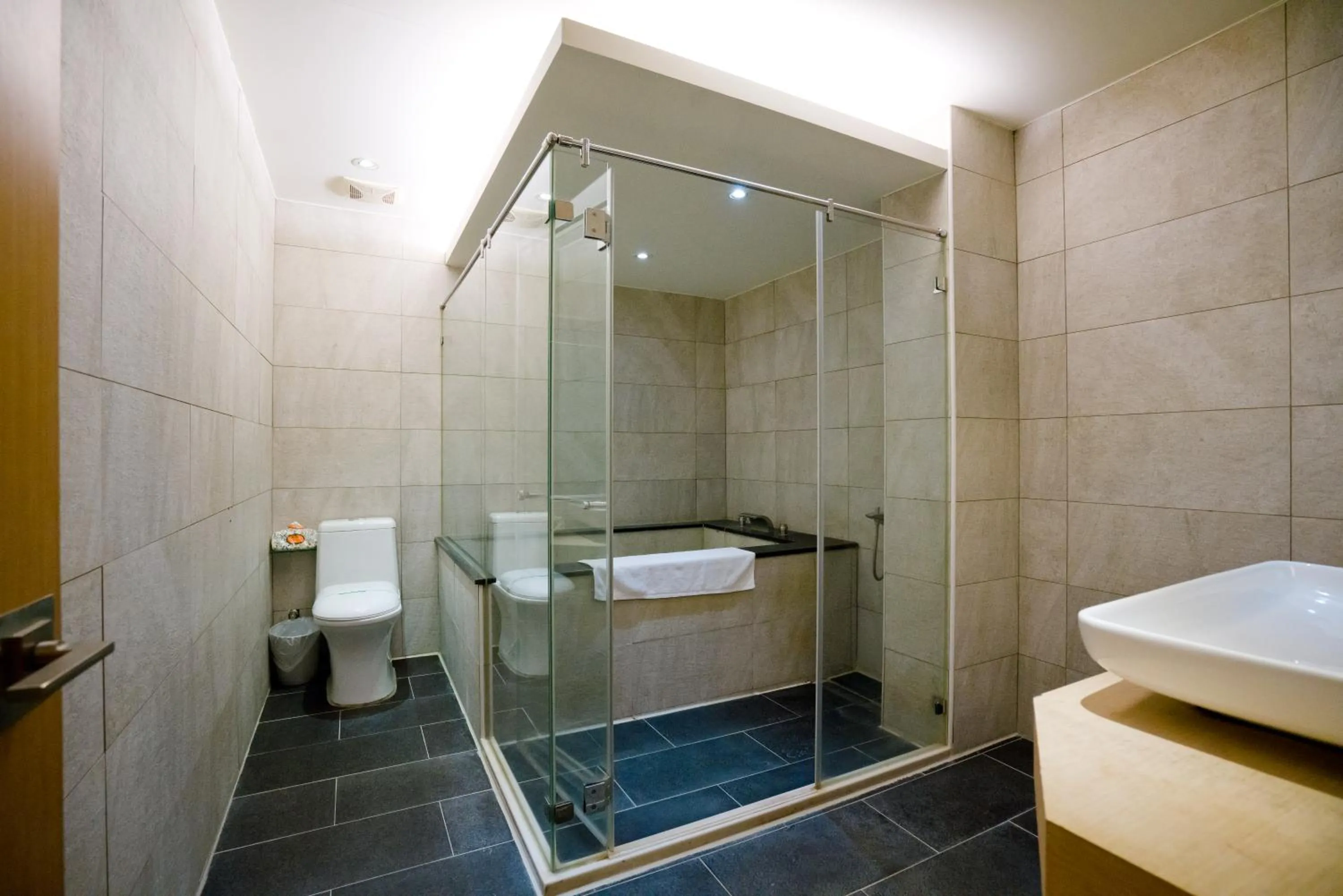 Shower in Hotel Shumei Chiayi