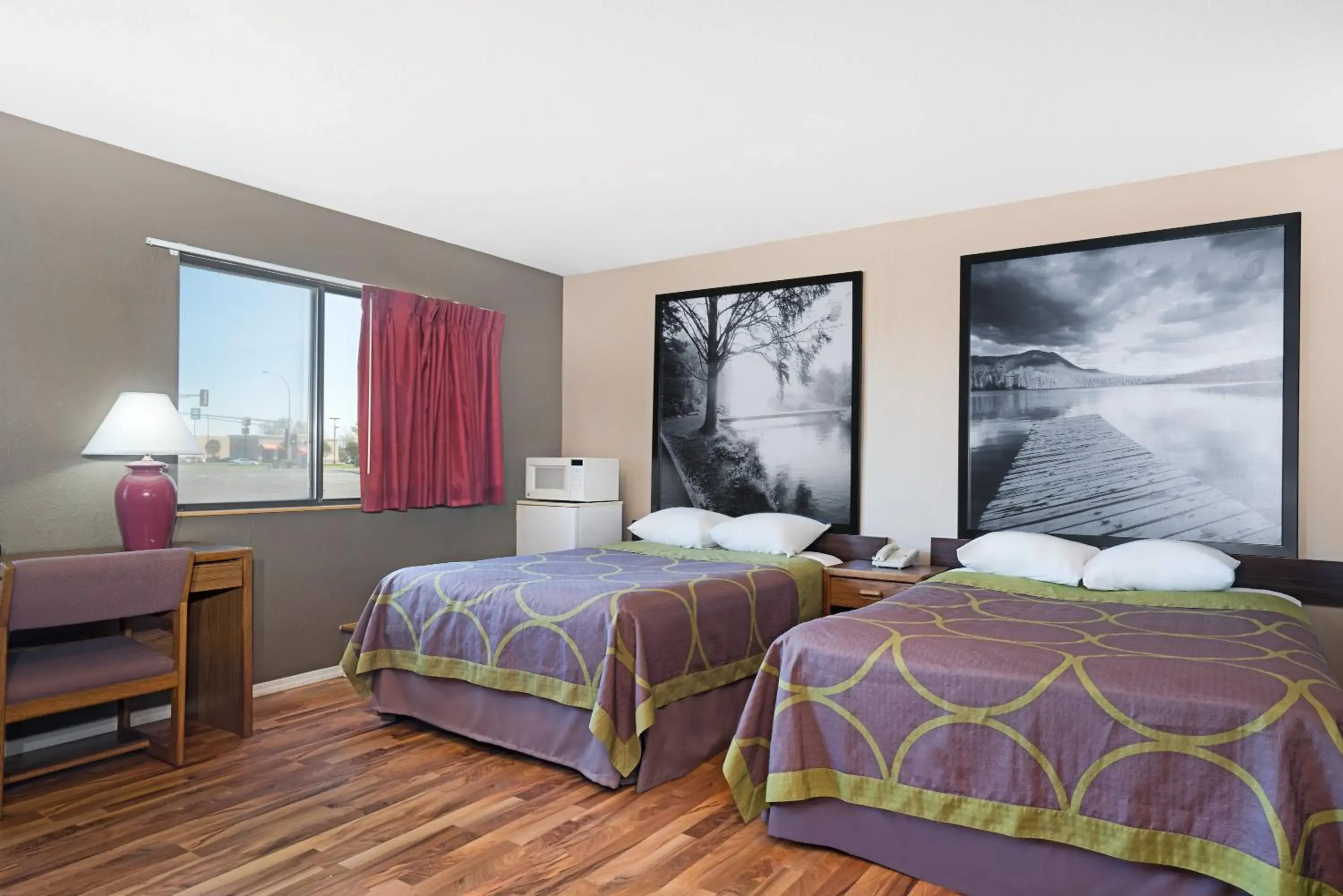 Suite with Three Double Beds - Non-Smoking in Super 8 by Wyndham Marshall MN Suite with Three Double Beds - Non-Smoking in Super 8 by Wyndham Marshall MN