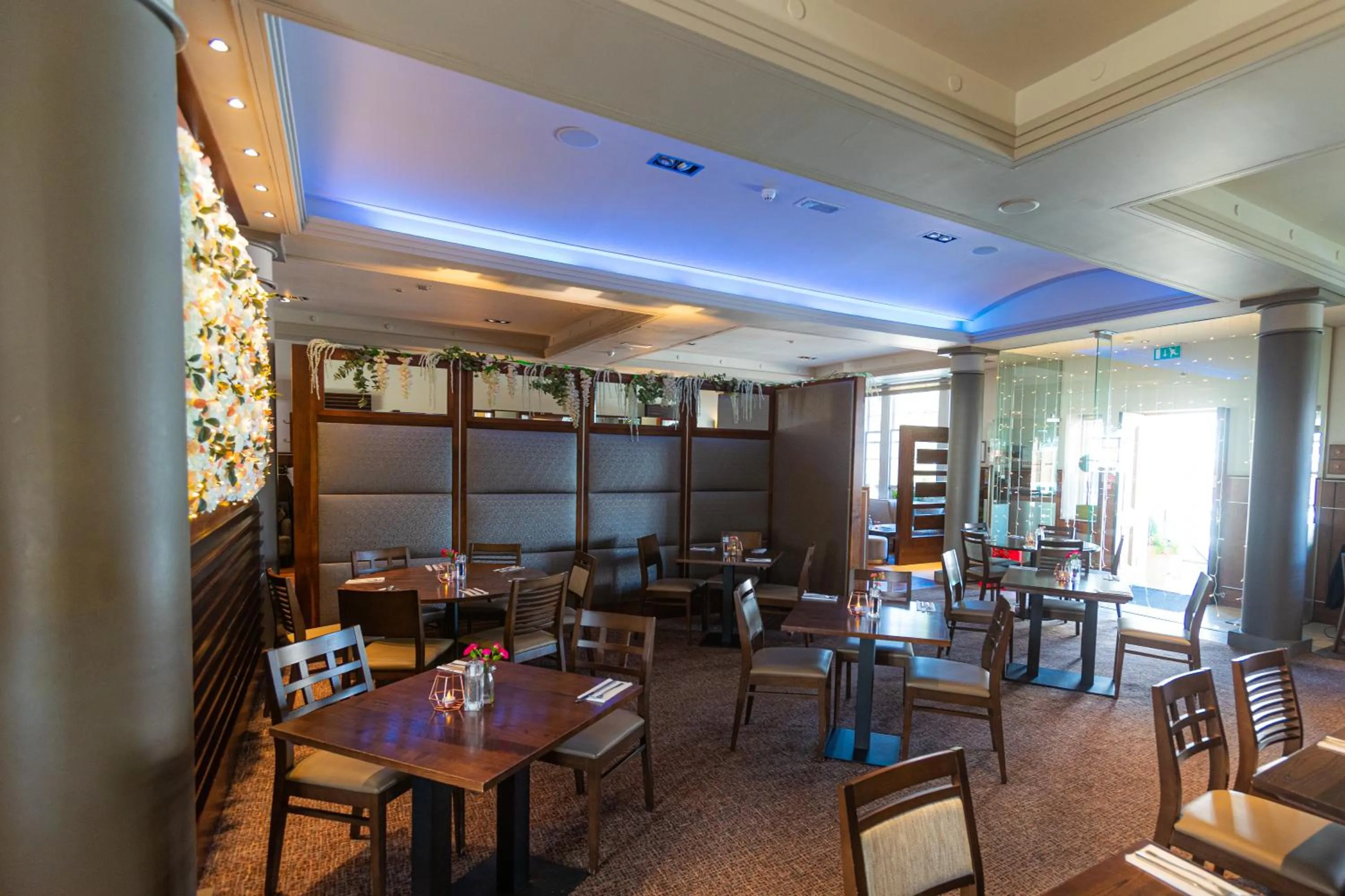 Dining area in Fletcher's Restaurant Bar & Rooms