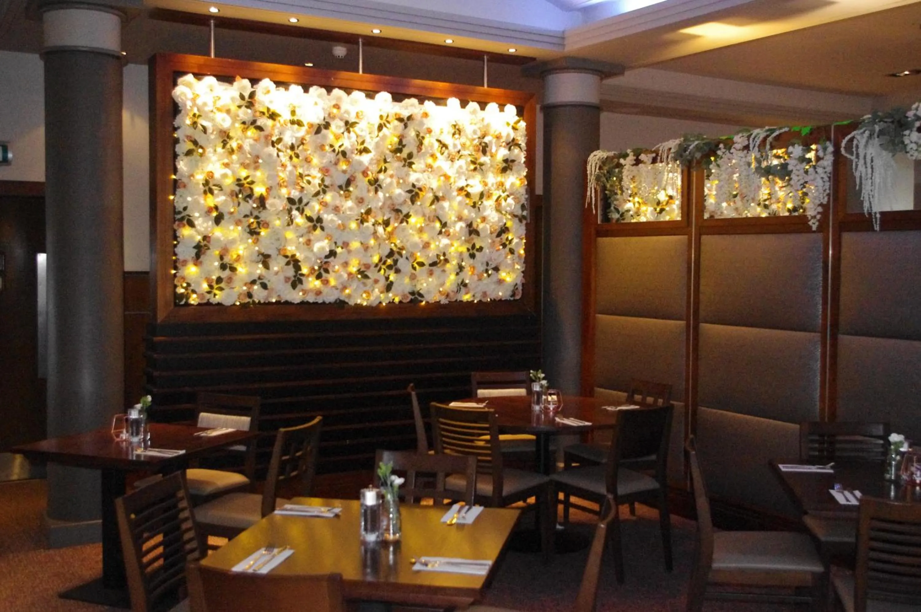 Dining area in Fletcher's Restaurant Bar & Rooms