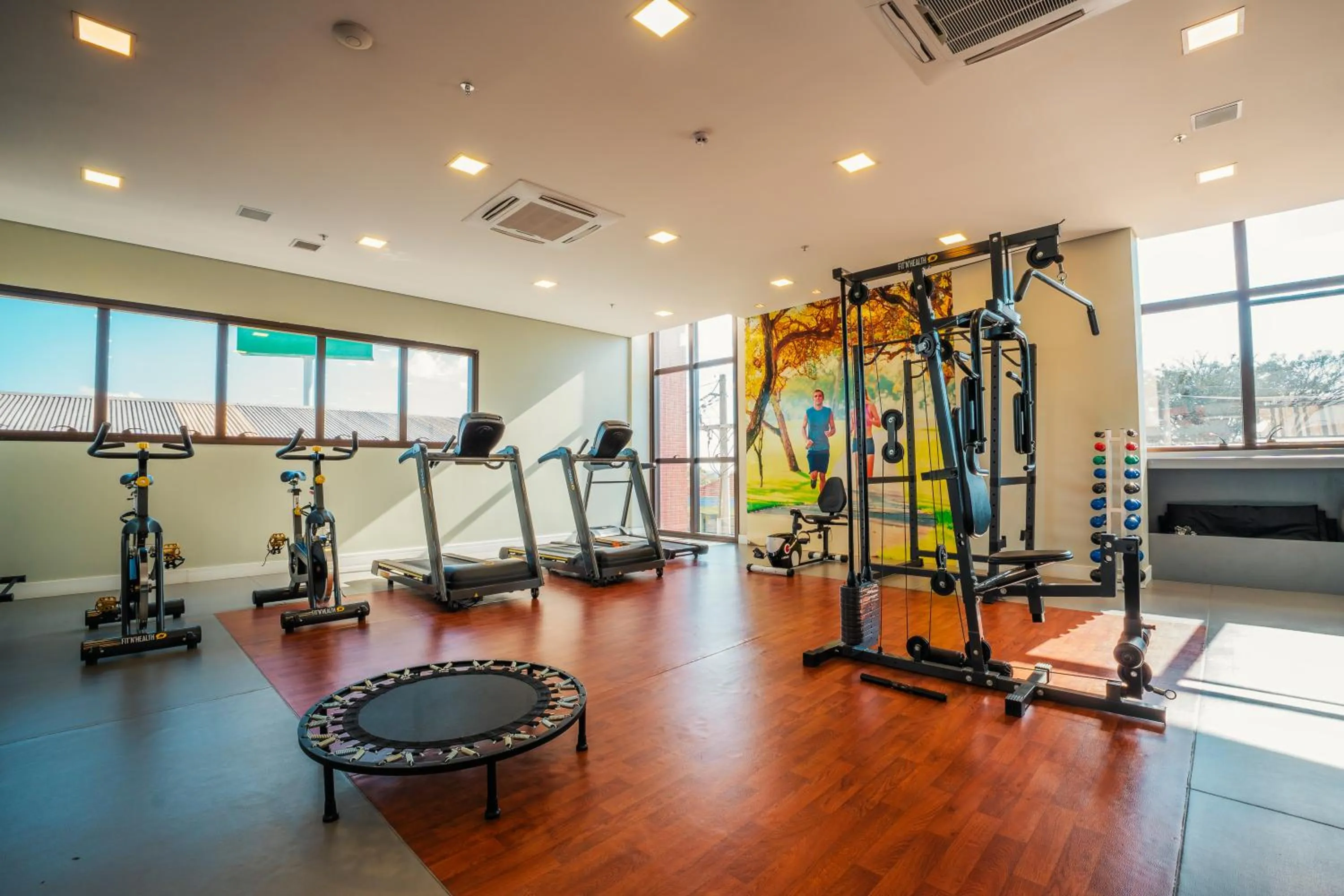 Fitness centre/facilities in Hotel Laghetto Estação