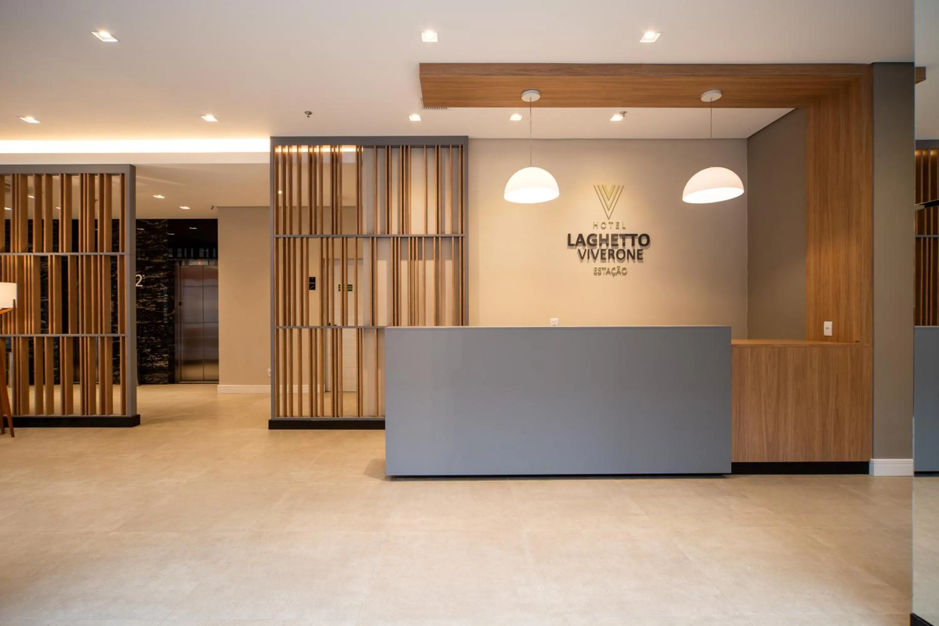 Lobby or reception in Hotel Laghetto Estação