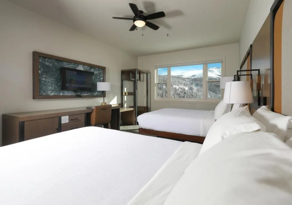 Bed in The Lodge at Breckenridge