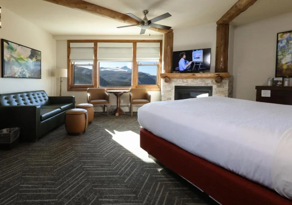 Bed in The Lodge at Breckenridge