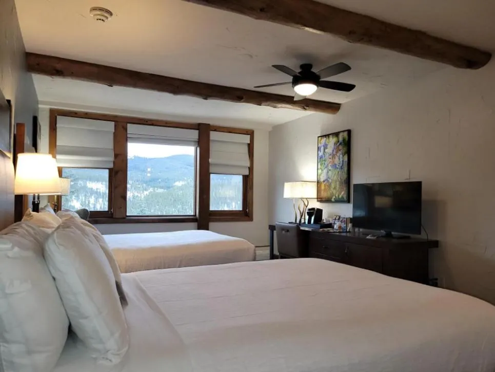 Bed in The Lodge at Breckenridge