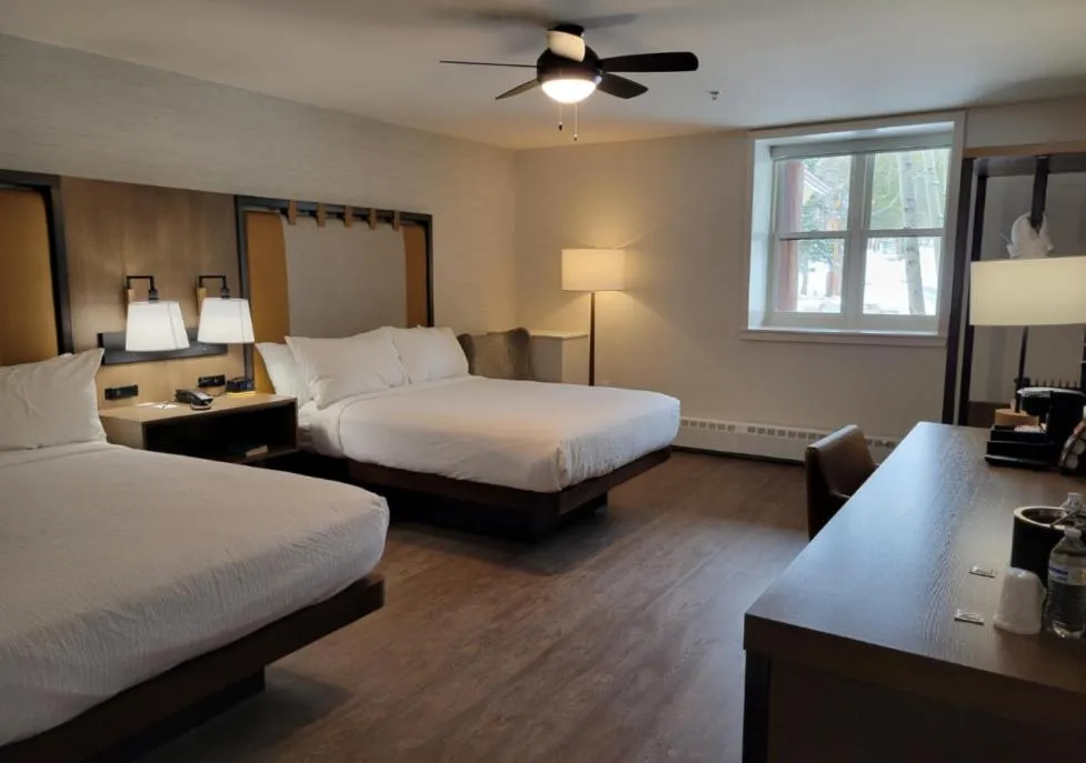 Bed in The Lodge at Breckenridge