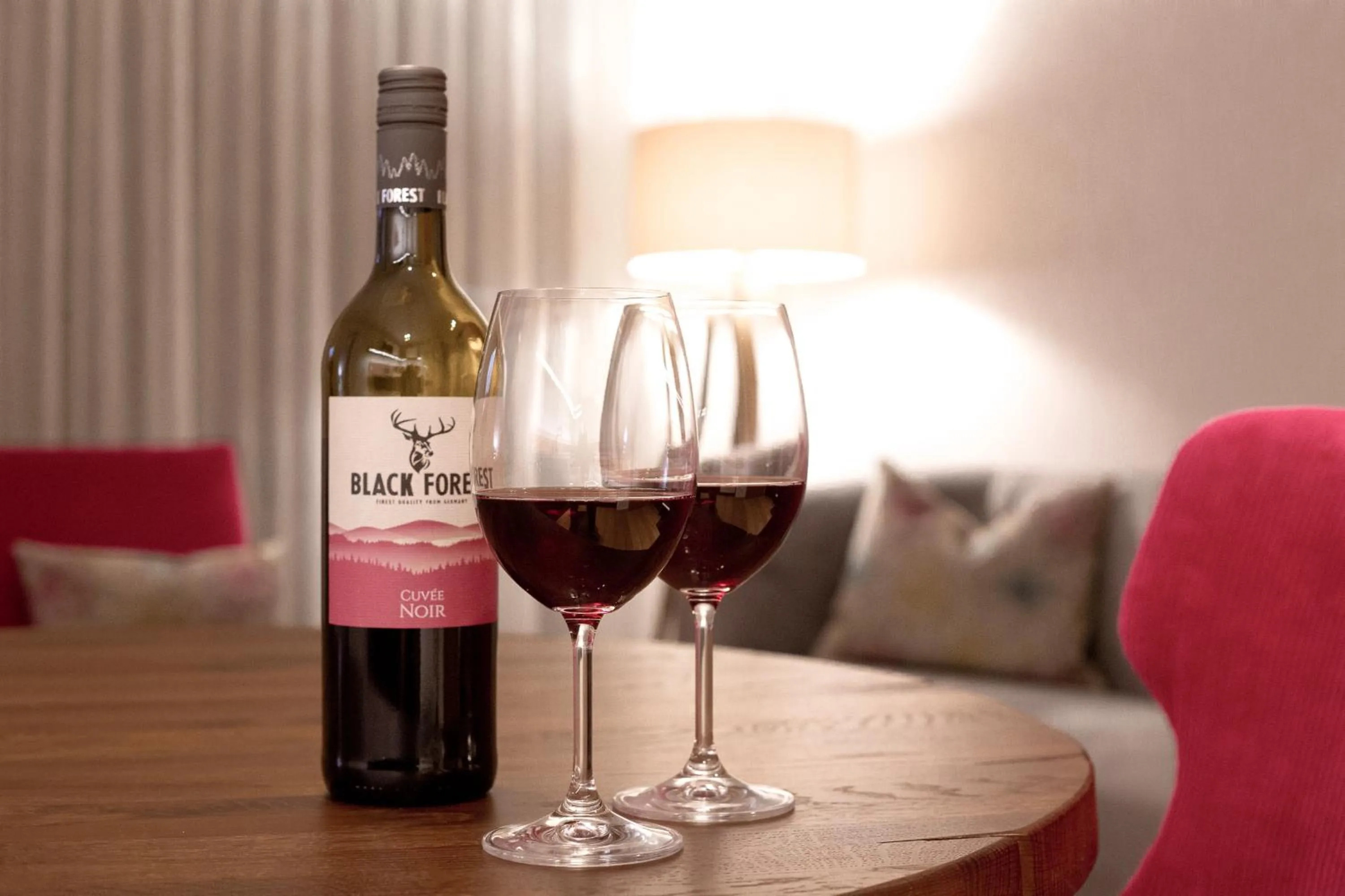 Living room in WaldFunkeln LODGE