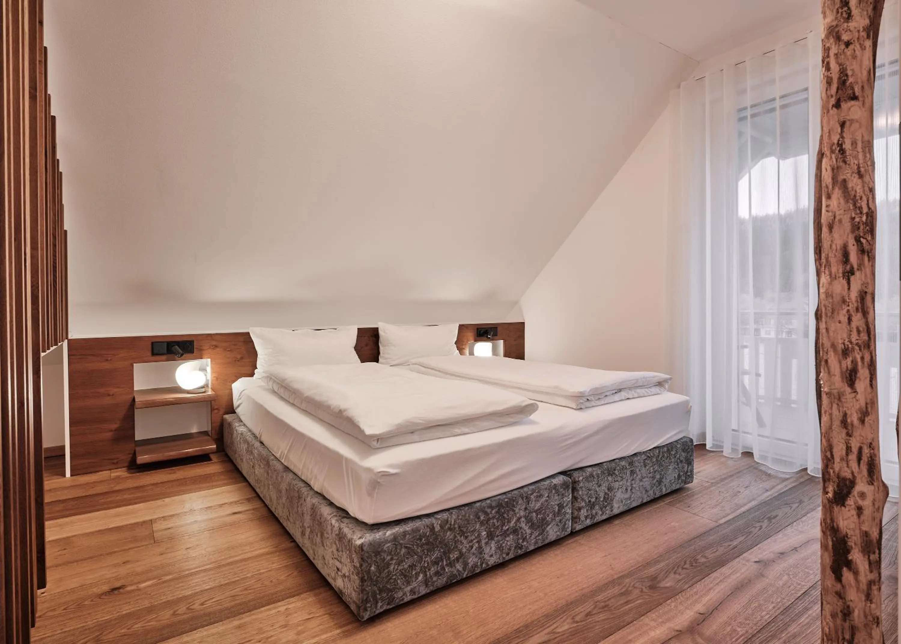 Bedroom, Bed in WaldFunkeln LODGE