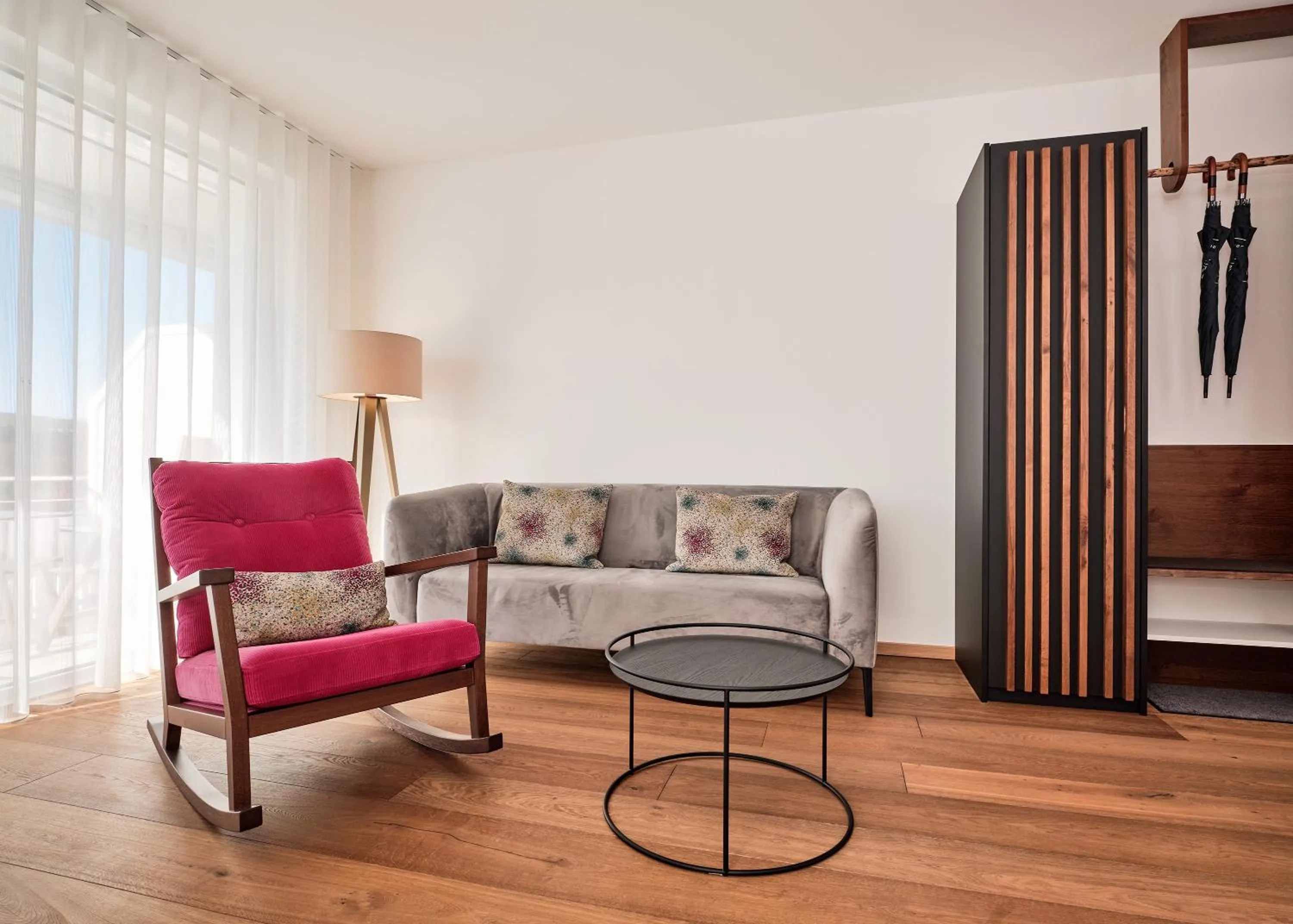 Living room in WaldFunkeln LODGE