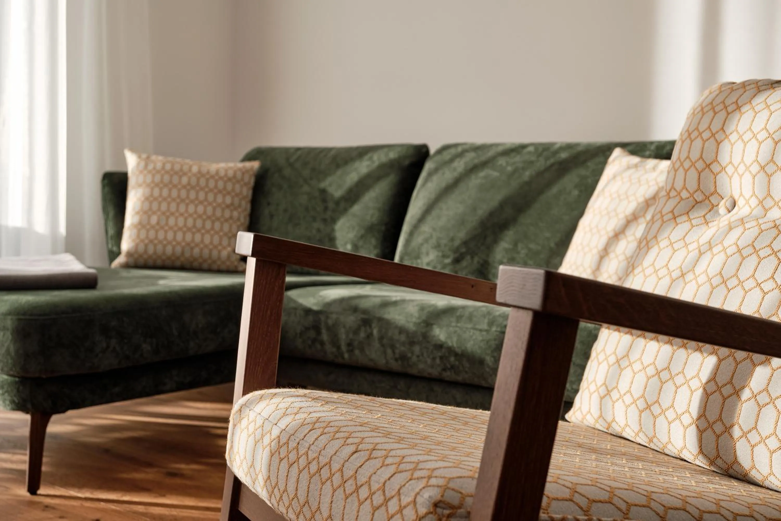 Living room in WaldFunkeln LODGE