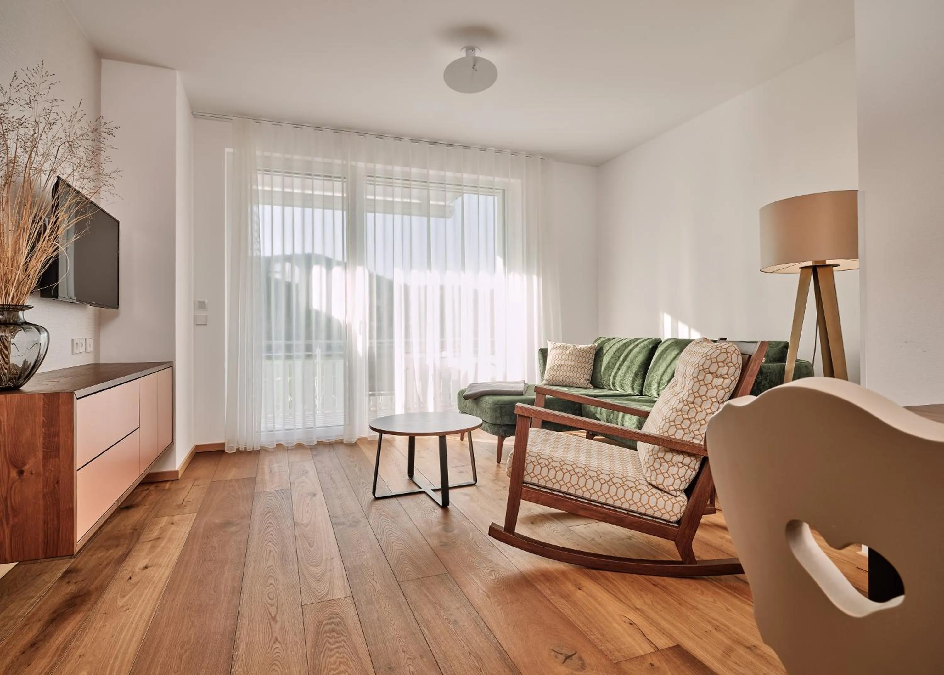 Living room in WaldFunkeln LODGE