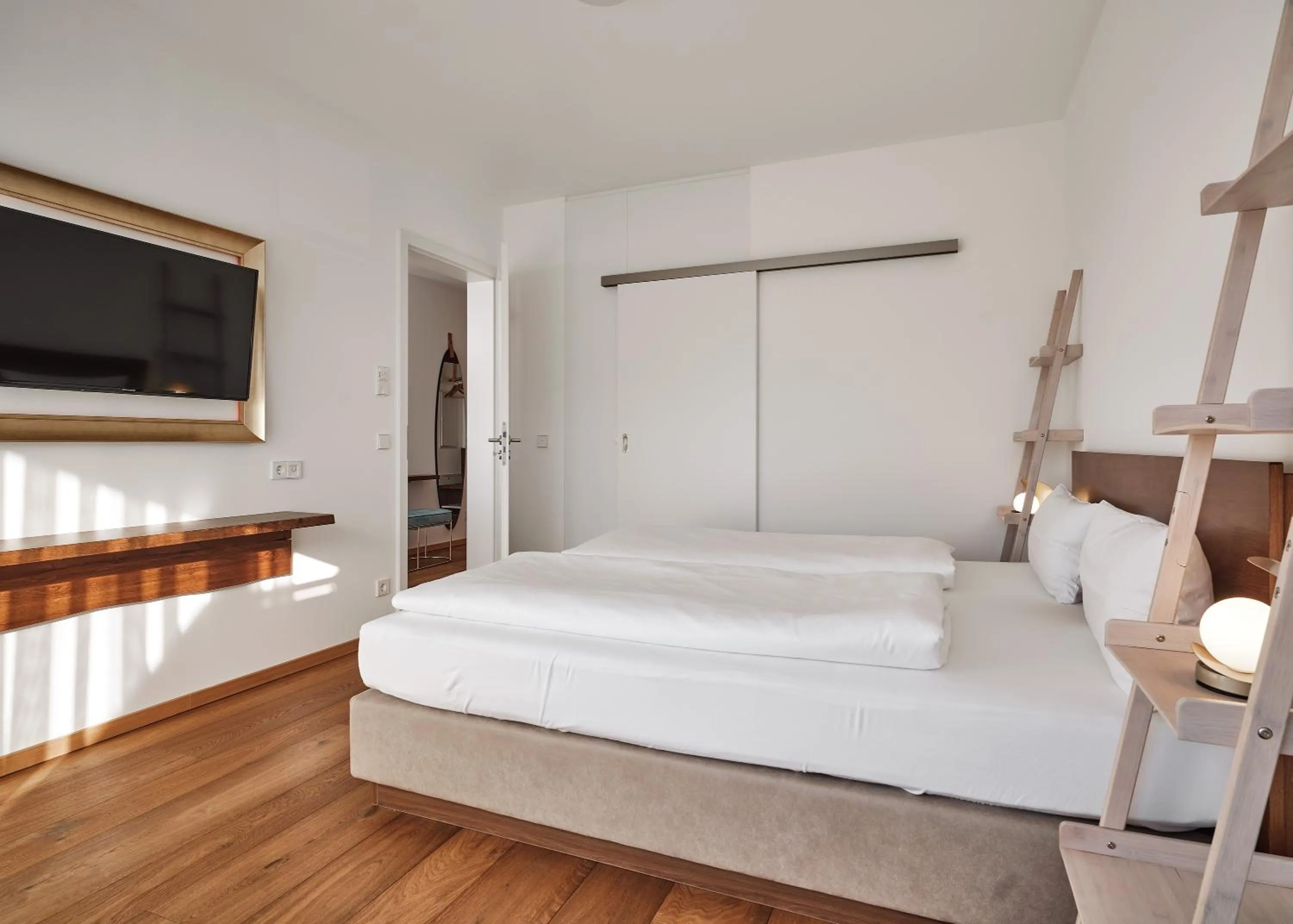 Bedroom, Bed in WaldFunkeln LODGE