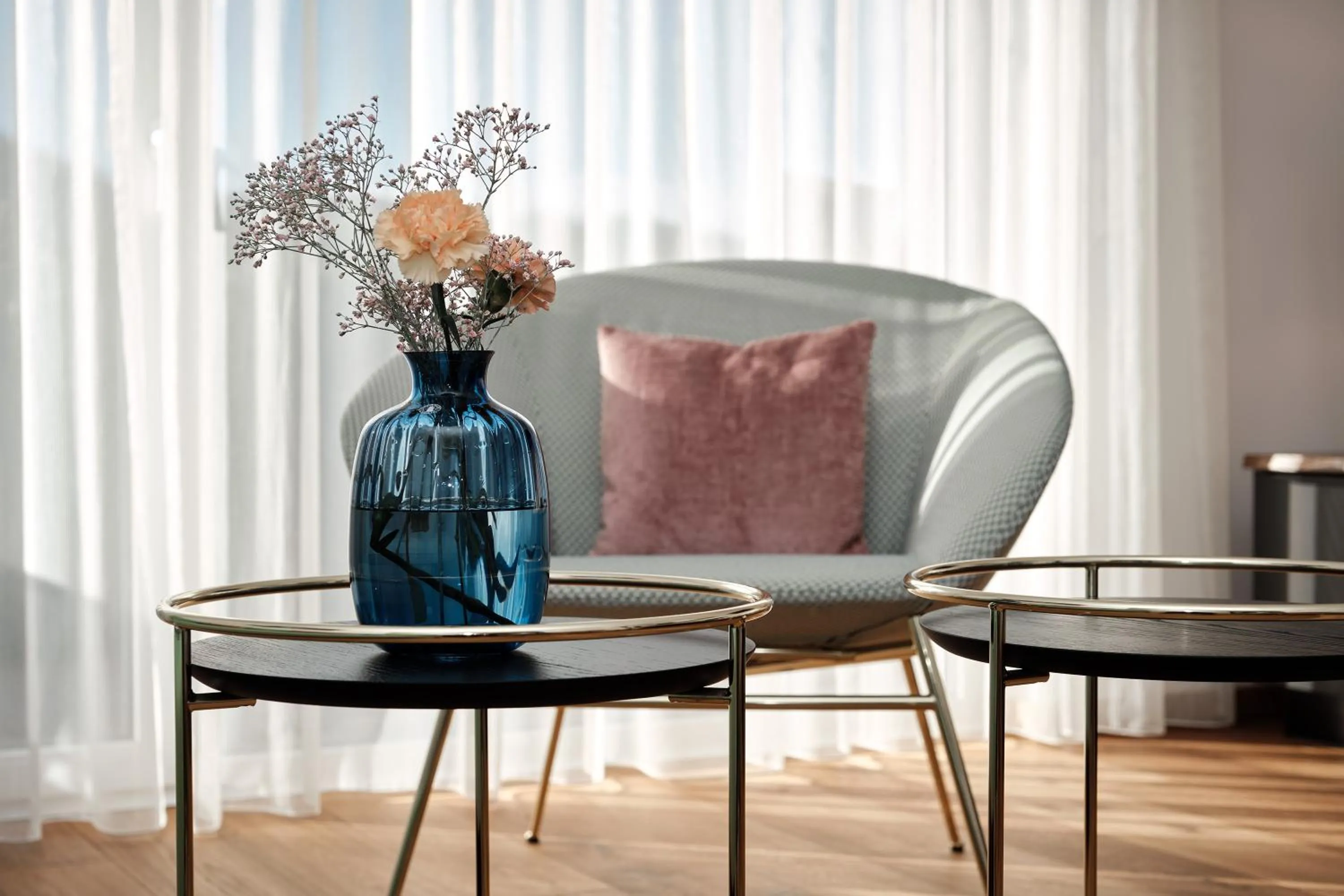 Living room in WaldFunkeln LODGE