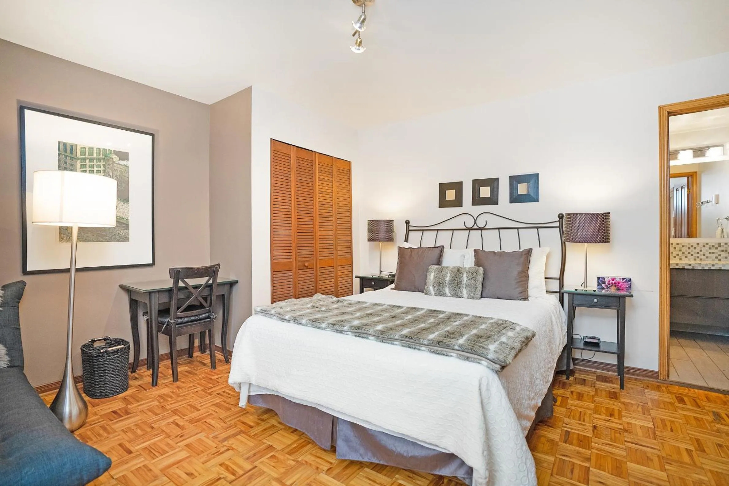 Bed in Accueil Chez Francois