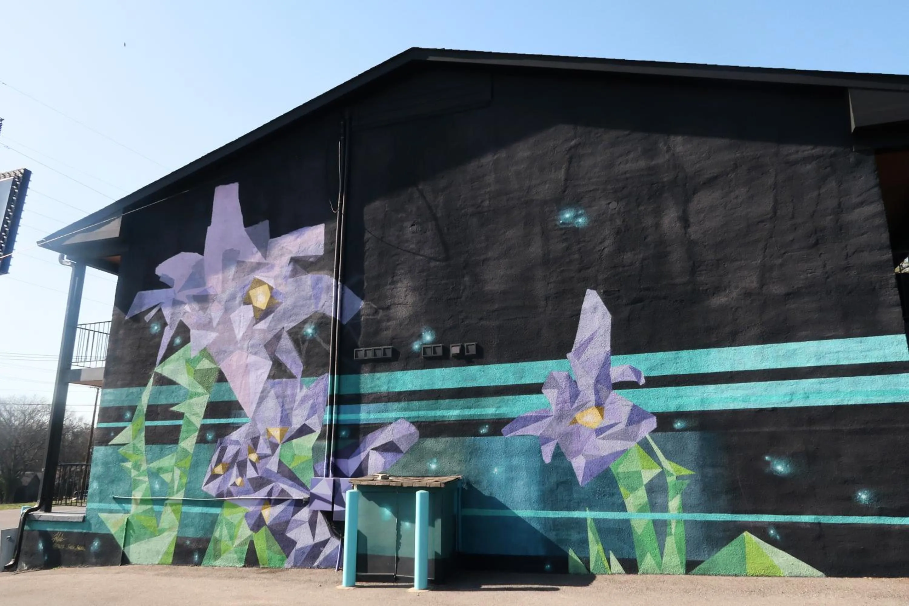 Property building in The Iris Motel