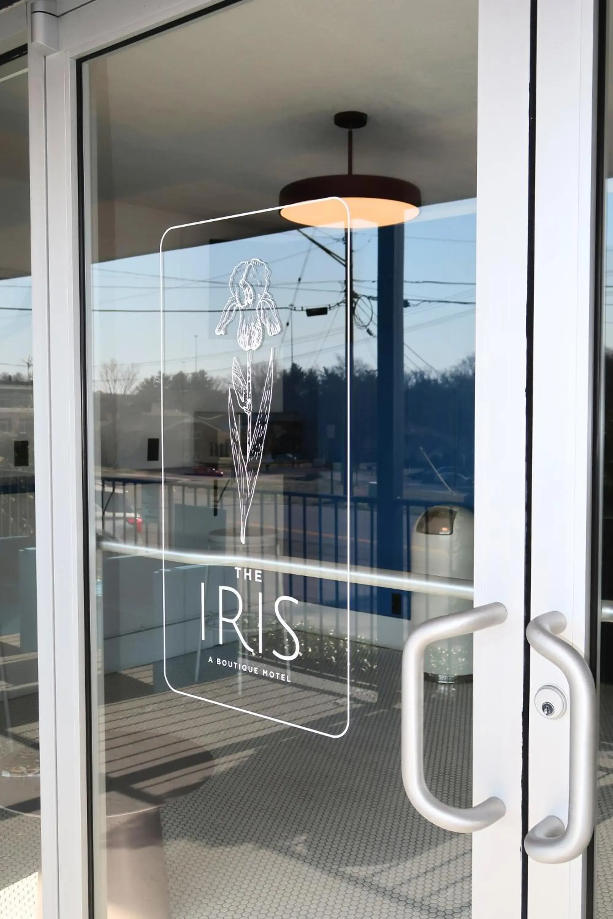 Facade/entrance in The Iris Motel Facade/entrance in The Iris Motel