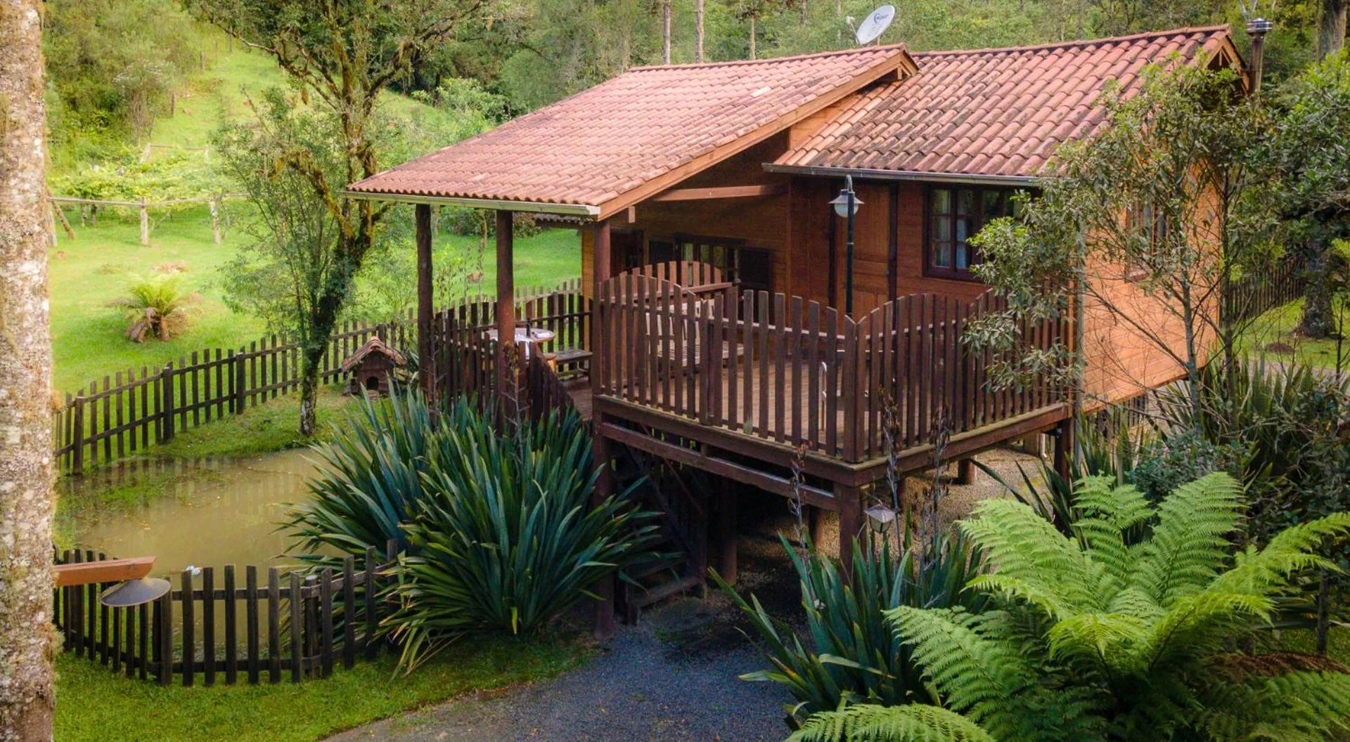 Property building in Pousada Caminhos da Natureza