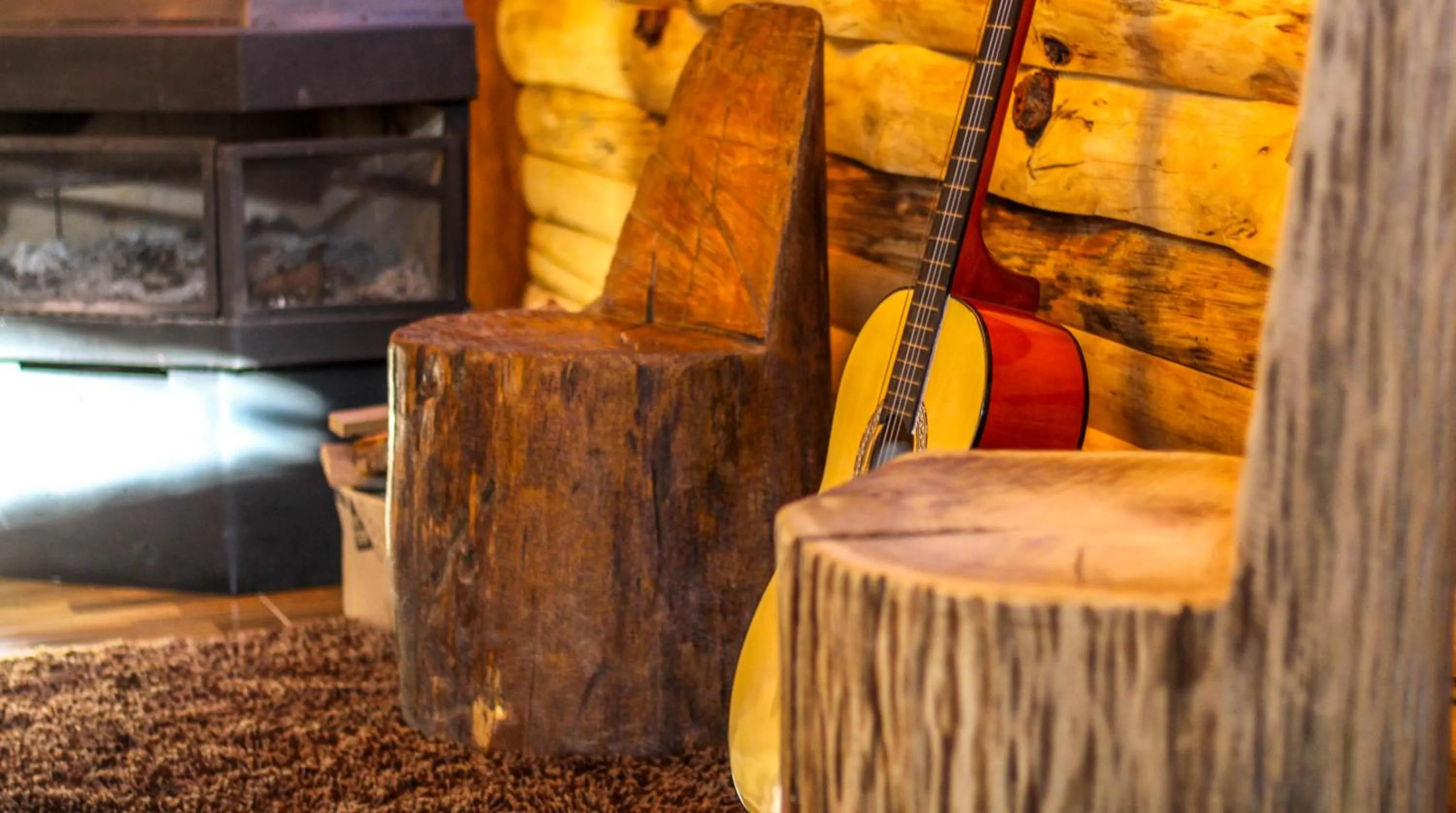 Living room in Pousada Caminhos da Natureza