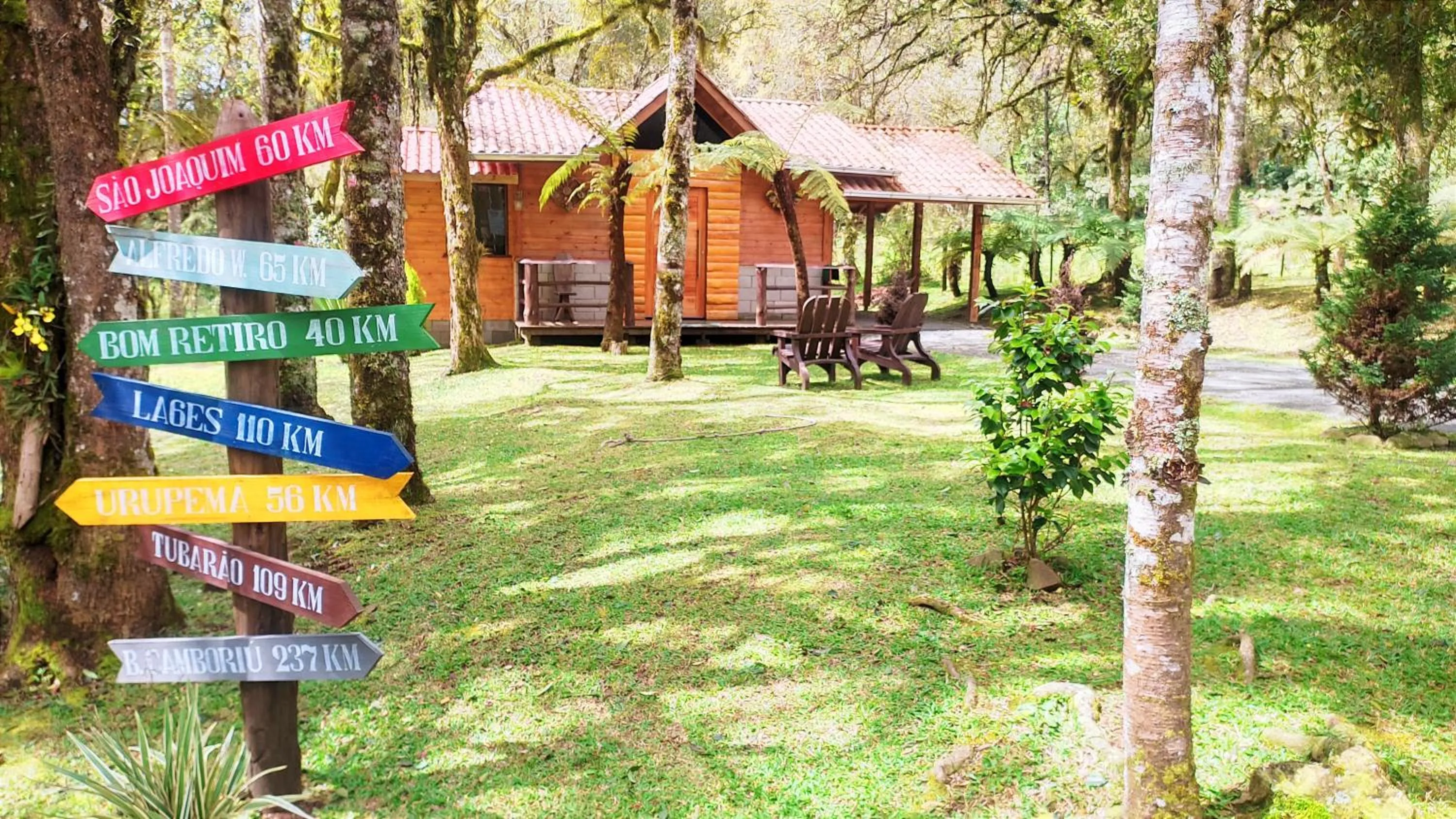 Property building in Pousada Caminhos da Natureza