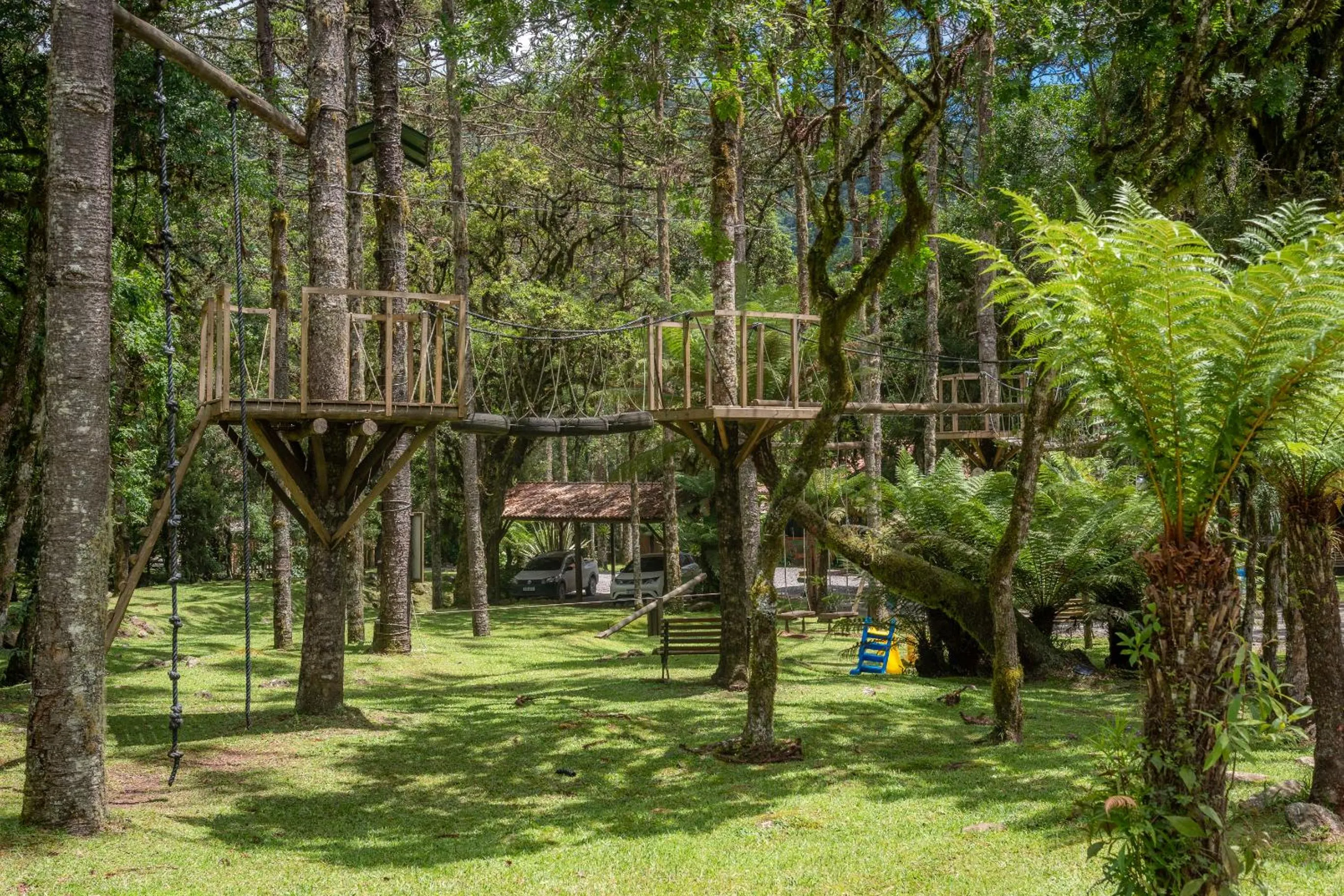 Garden view in Pousada Caminhos da Natureza