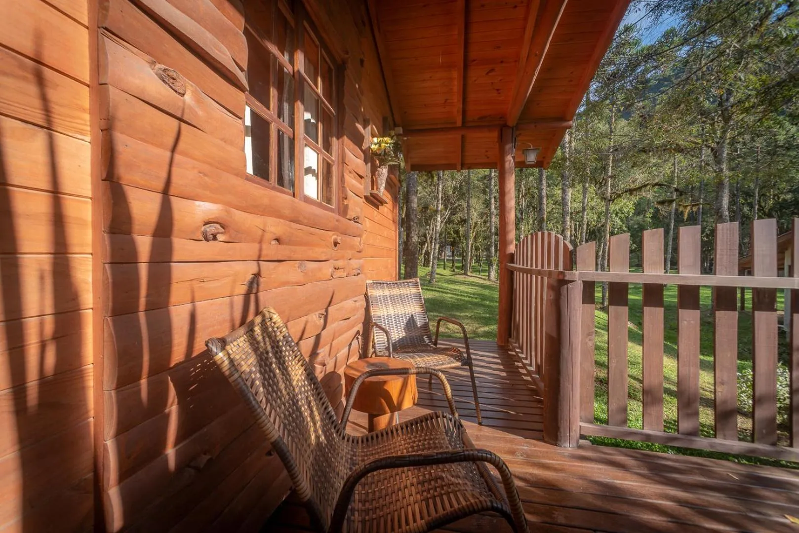 Balcony/Terrace in Pousada Caminhos da Natureza