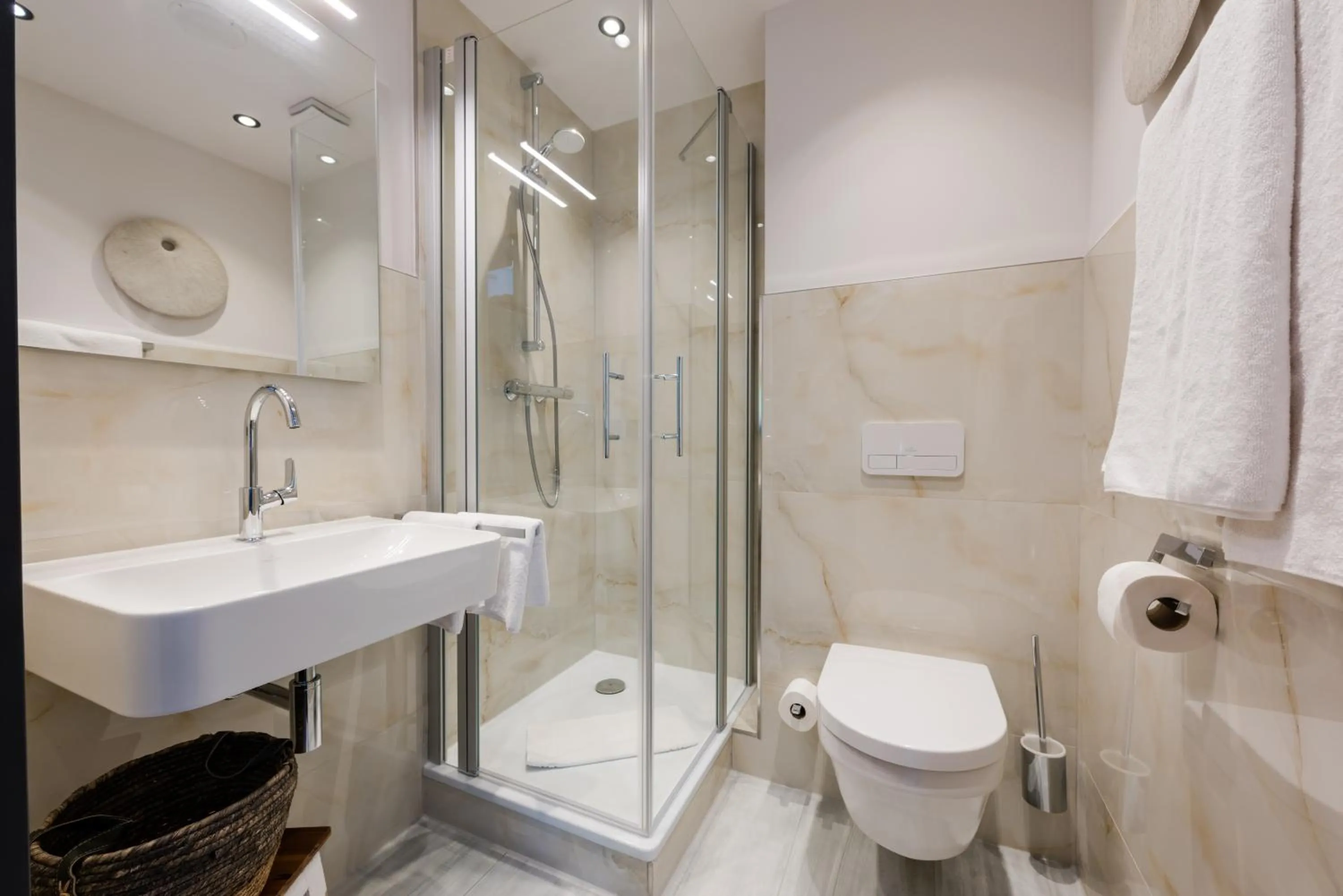 Bathroom in 360 Grad Hotel & Bar