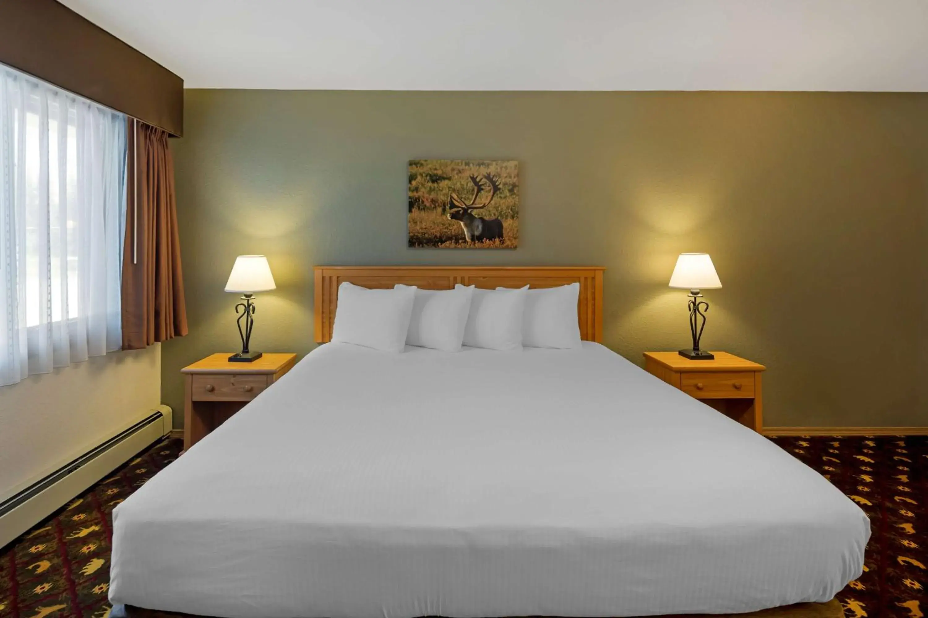 Bedroom, Bed in Best Western King Salmon Inn Bedroom, Bed in Best Western King Salmon Inn