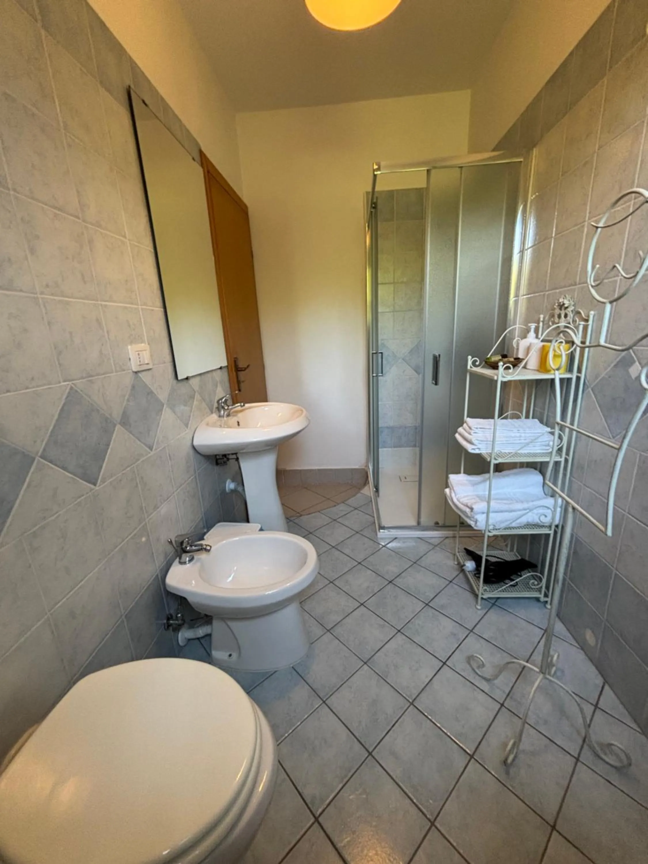 Toilet in Domus Olea