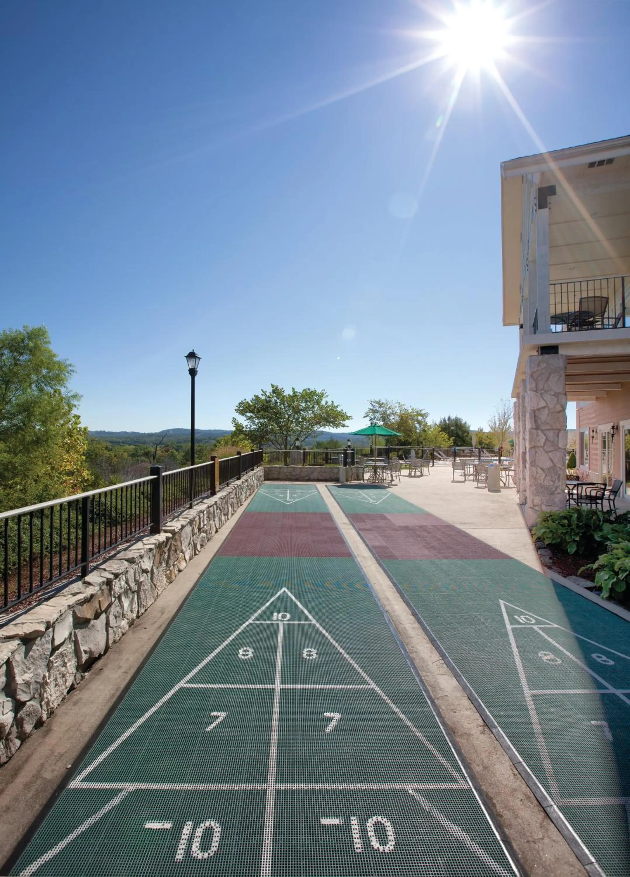Decorative detail in Club Wyndham Mountain Vista