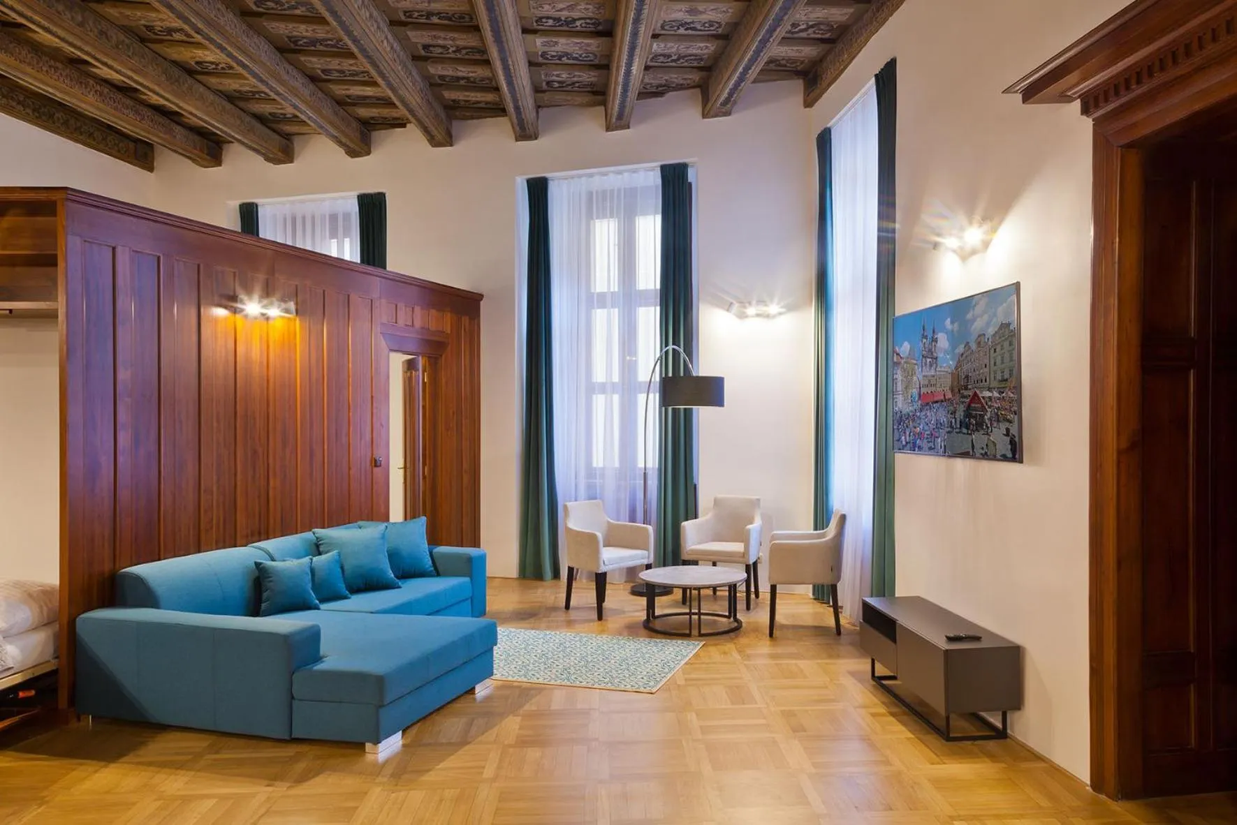 Living room in Residence u Vejvodů