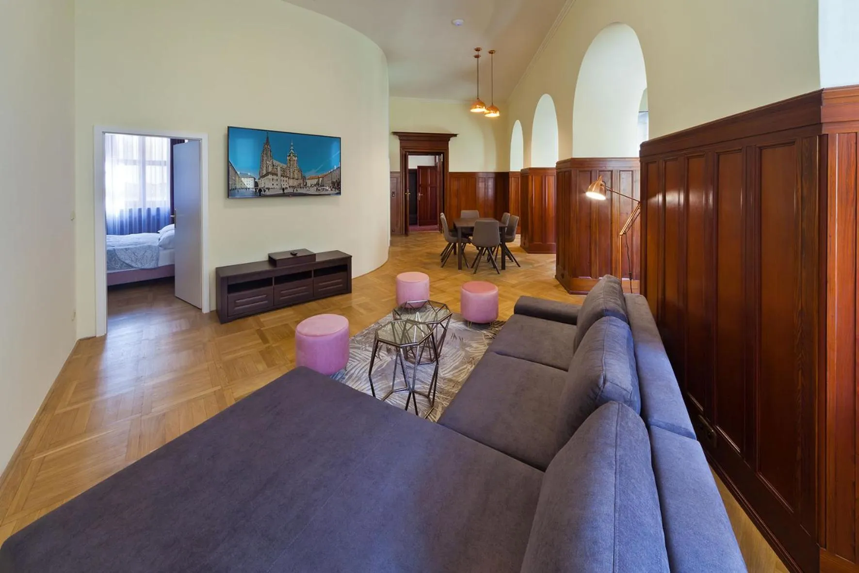 Living room in Residence u Vejvodů