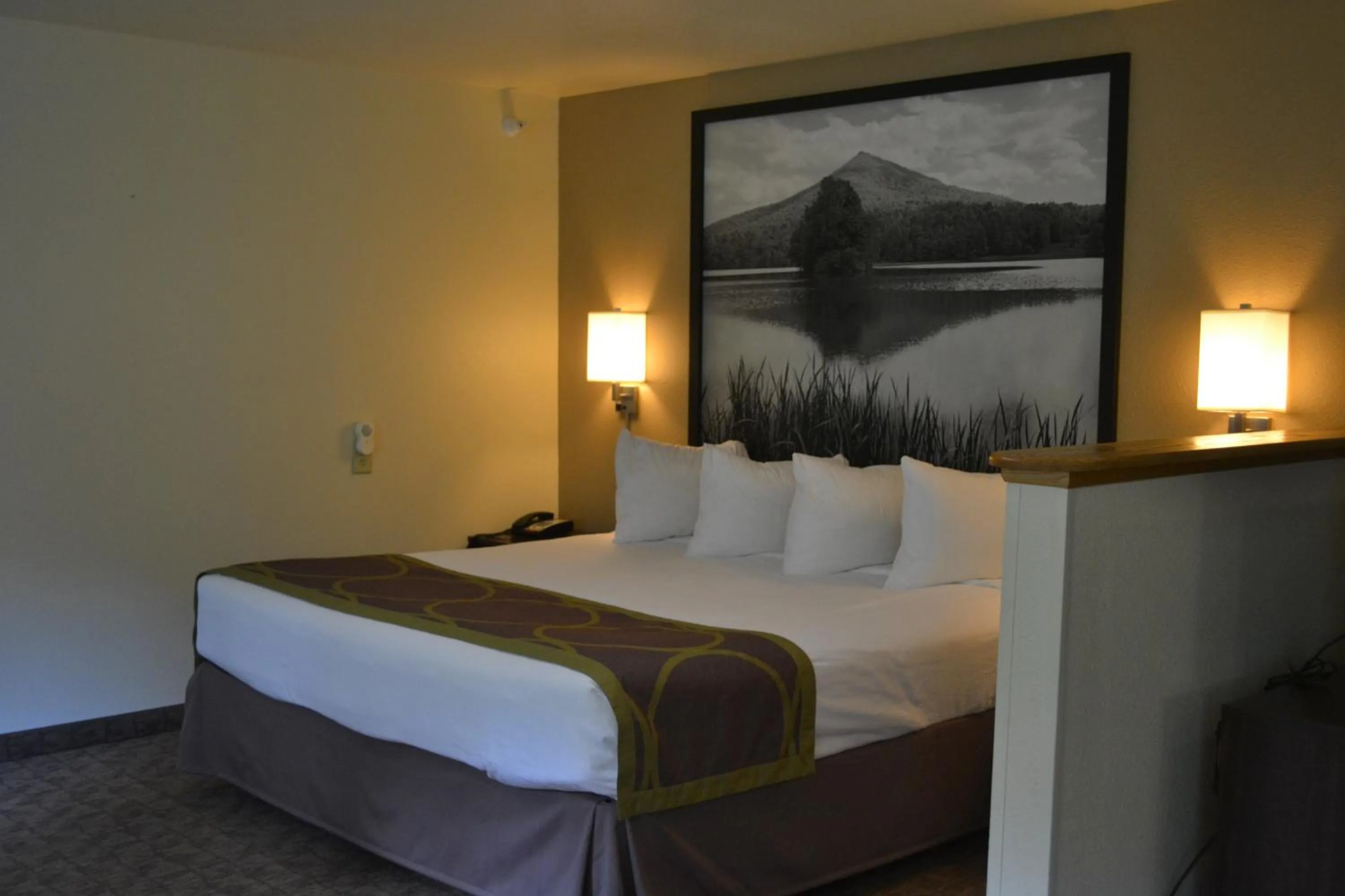 Bed in Super 8 by Wyndham Lebanon