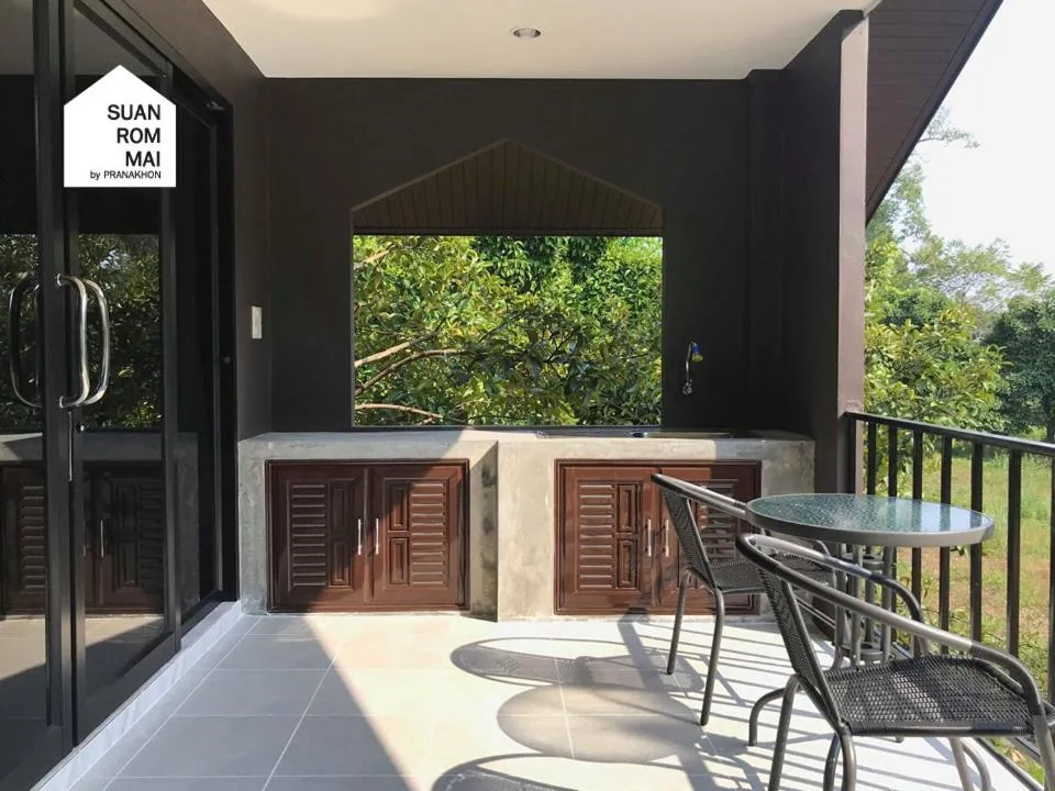 Balcony/Terrace in Suan Rom Mai Chanthaburi สวนร่มไม้ จันทบุรี