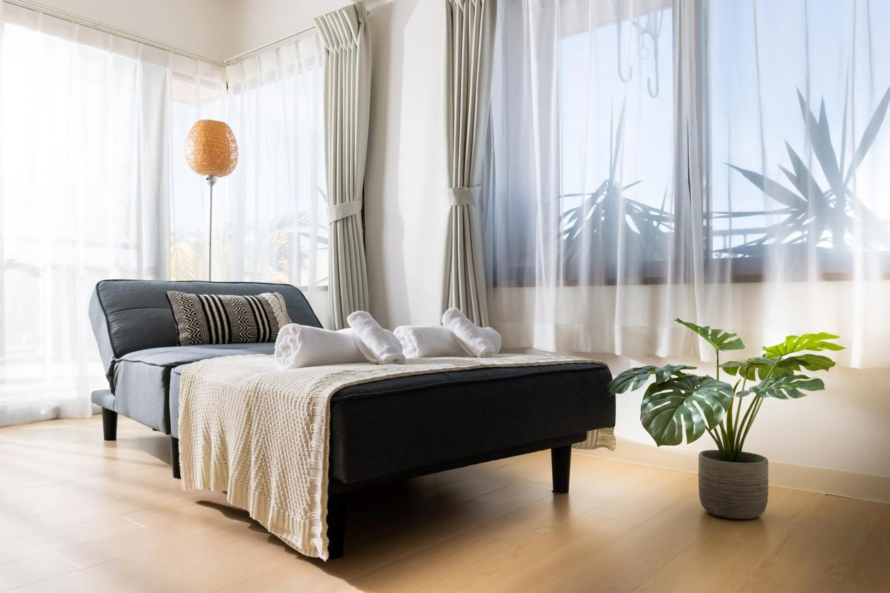 Living room, Bed in Little Santa