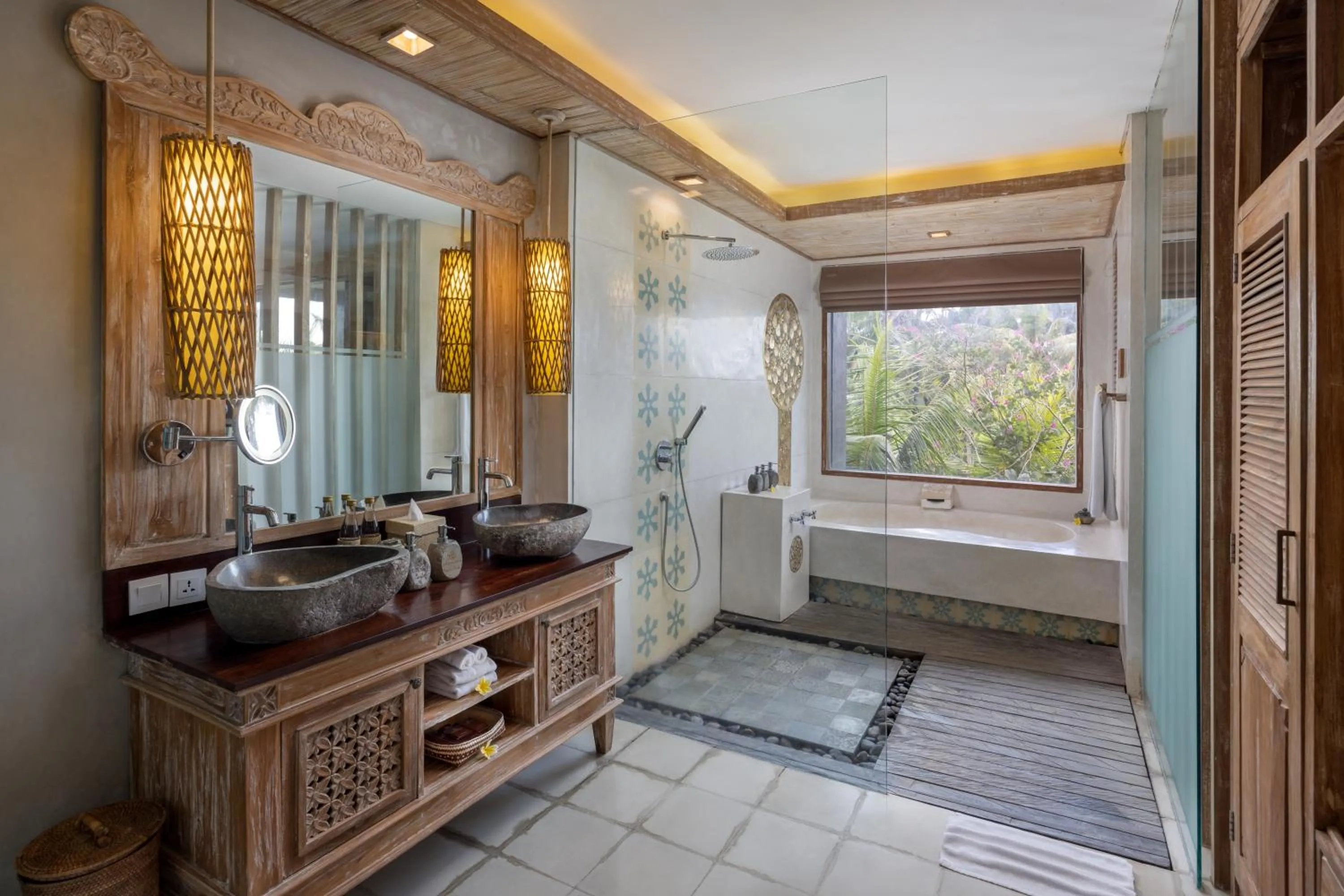 Bathroom in Kuwarasan A Pramana Experience