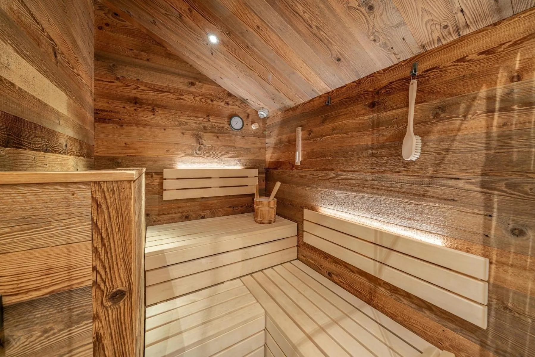 Sauna in Gletscherblick- serviced apartments