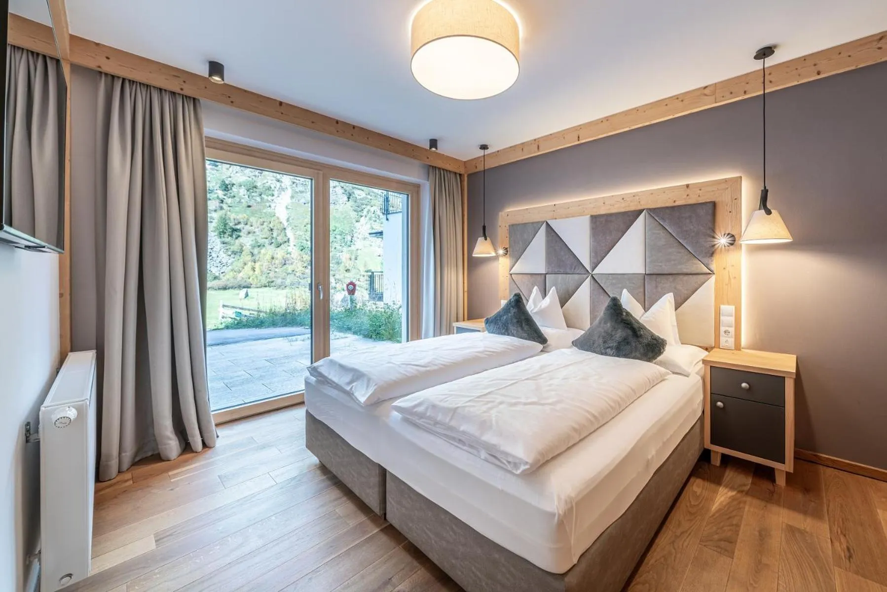Bedroom, Bed in Gletscherblick- serviced apartments