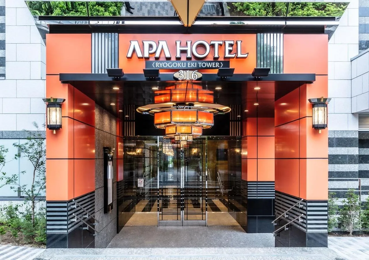 Facade/entrance in APA Hotel & Resort Ryogoku Ekimae Tower