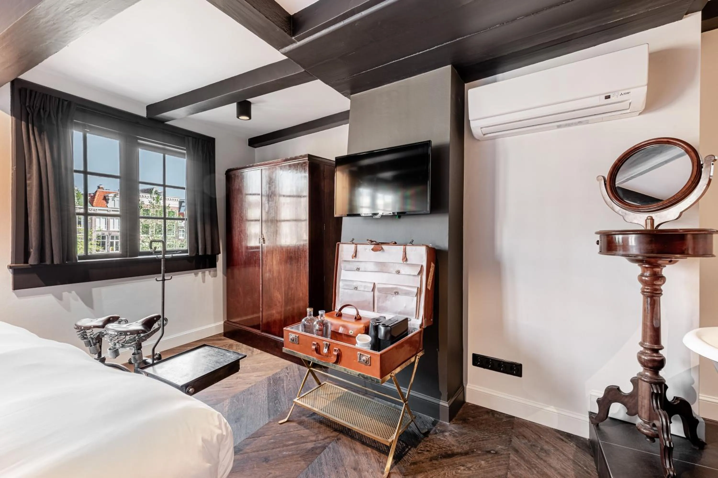 Decorative detail, Bed in Boutique Hotel The Craftsmen