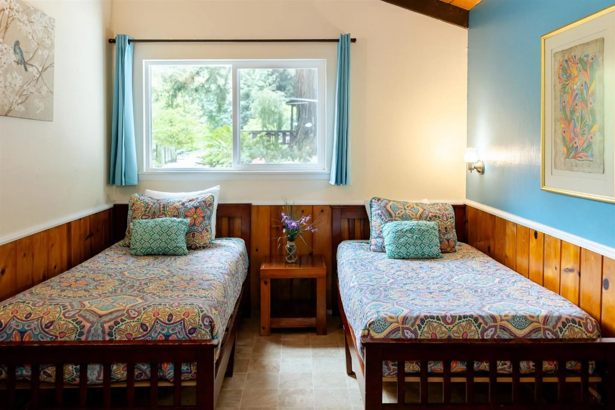 Bed in Fern River Resort