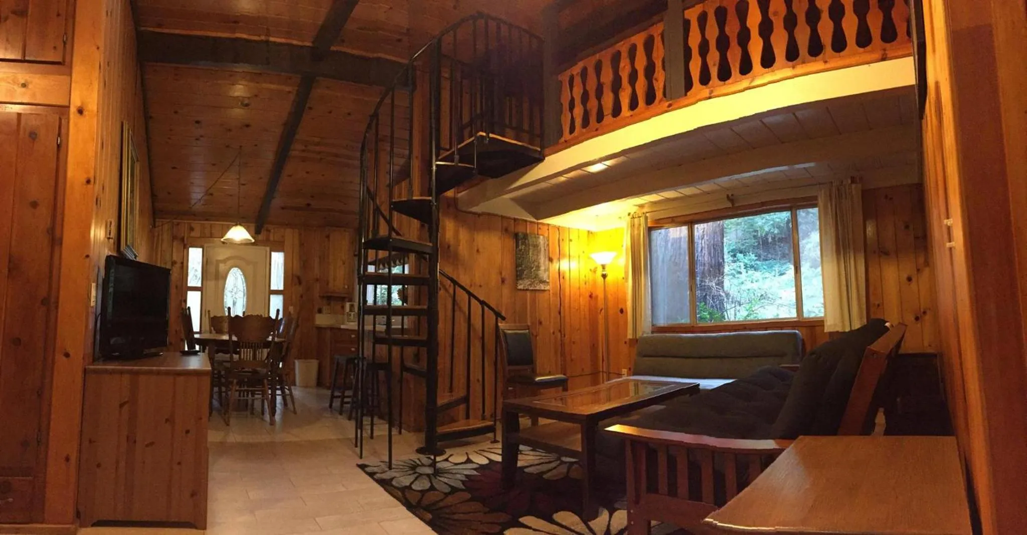 Living room in Fern River Resort