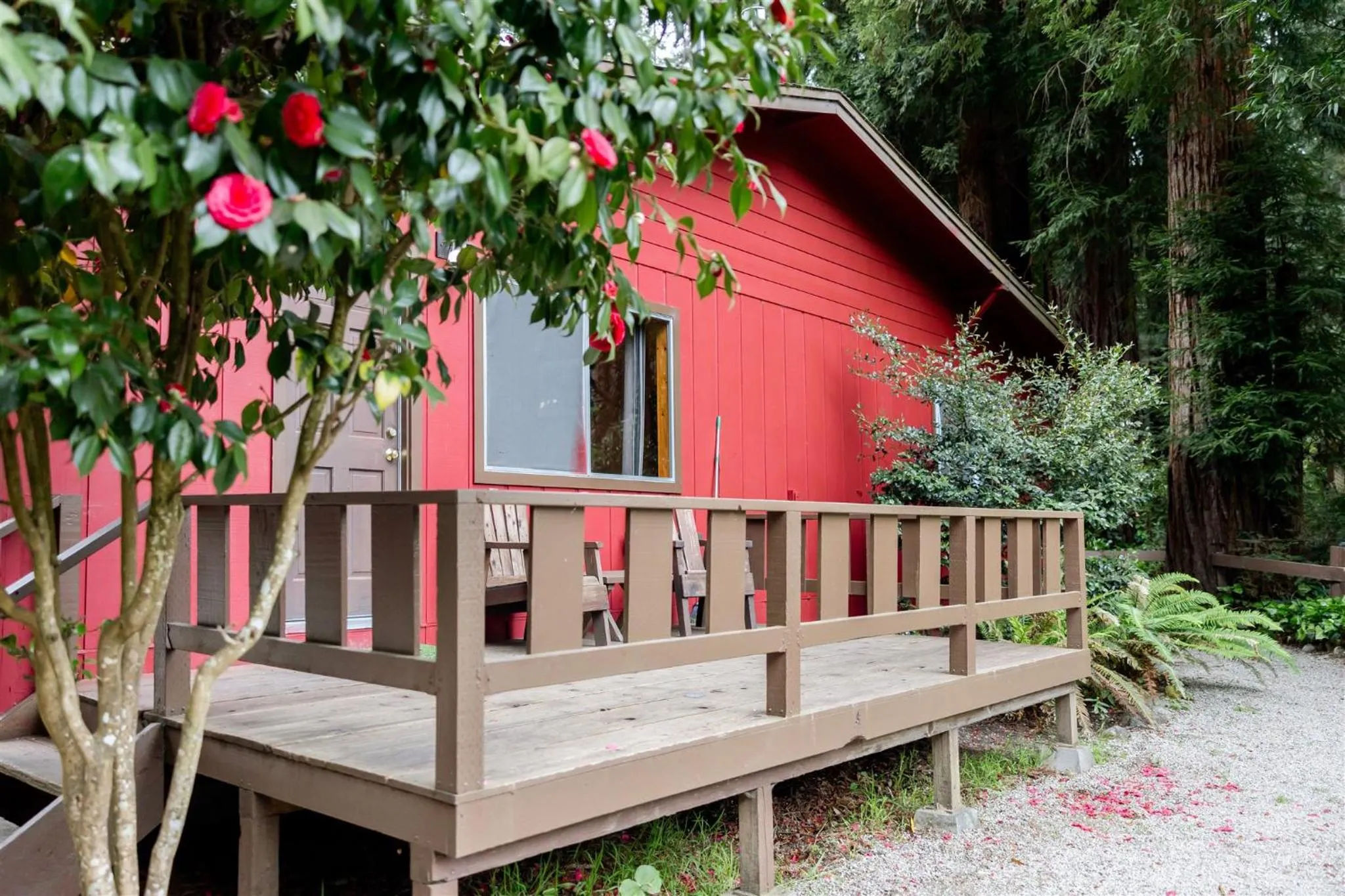 Patio in Fern River Resort