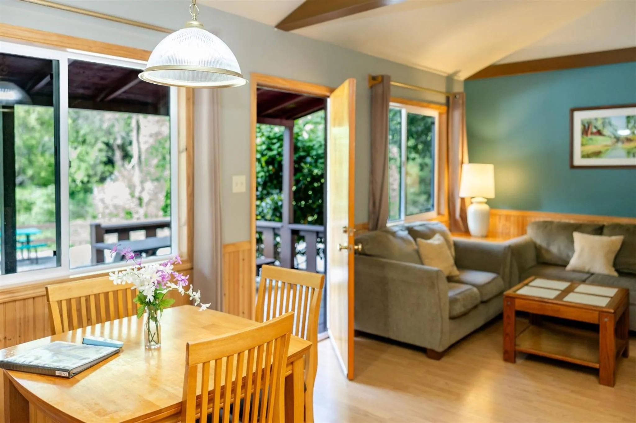 Living room in Fern River Resort