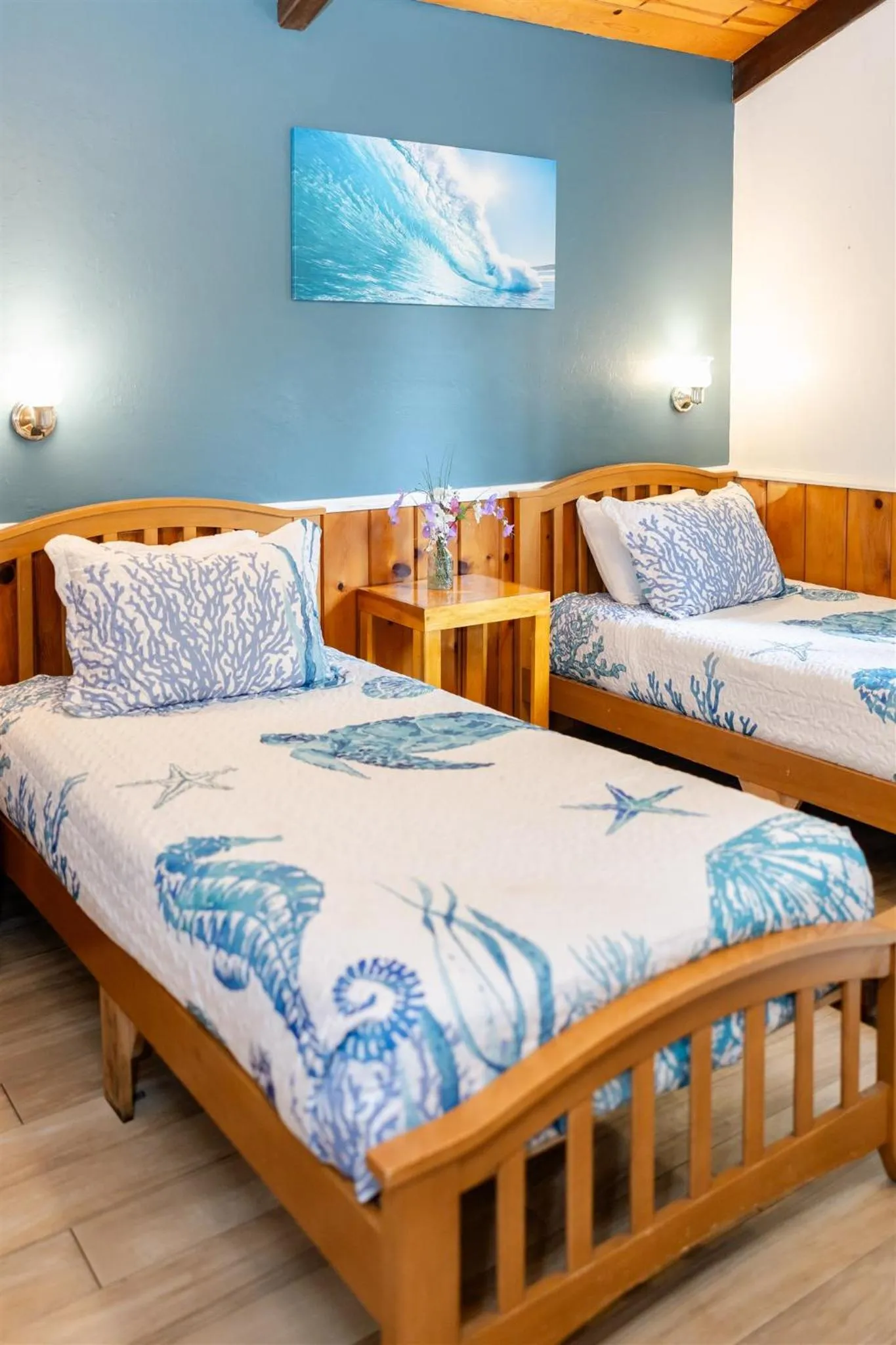 Bed in Fern River Resort