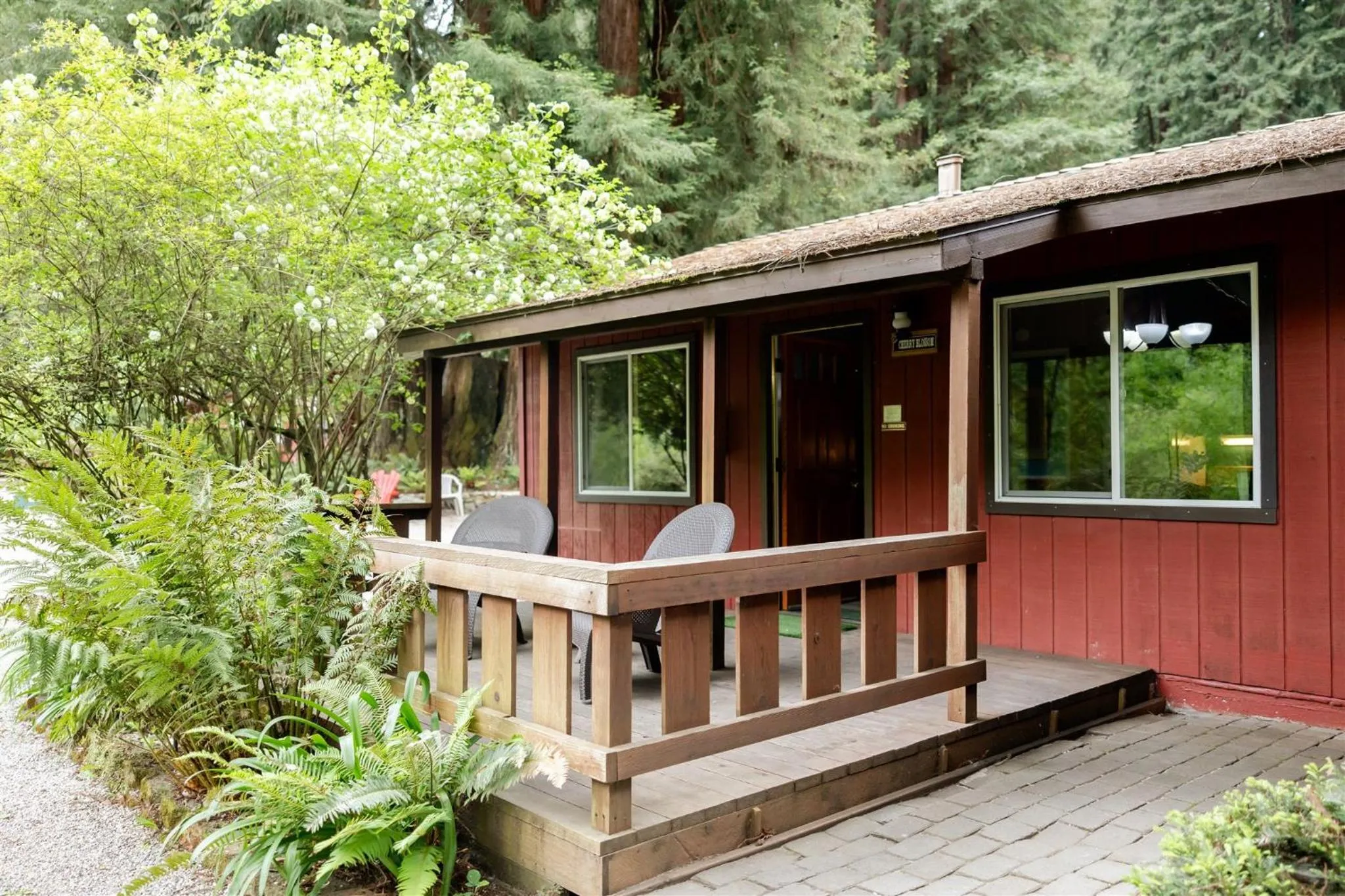 Patio in Fern River Resort