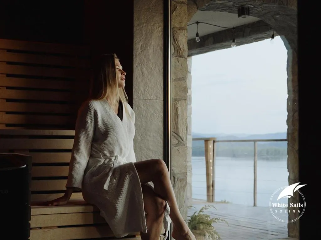 Sauna in White Sails Solina