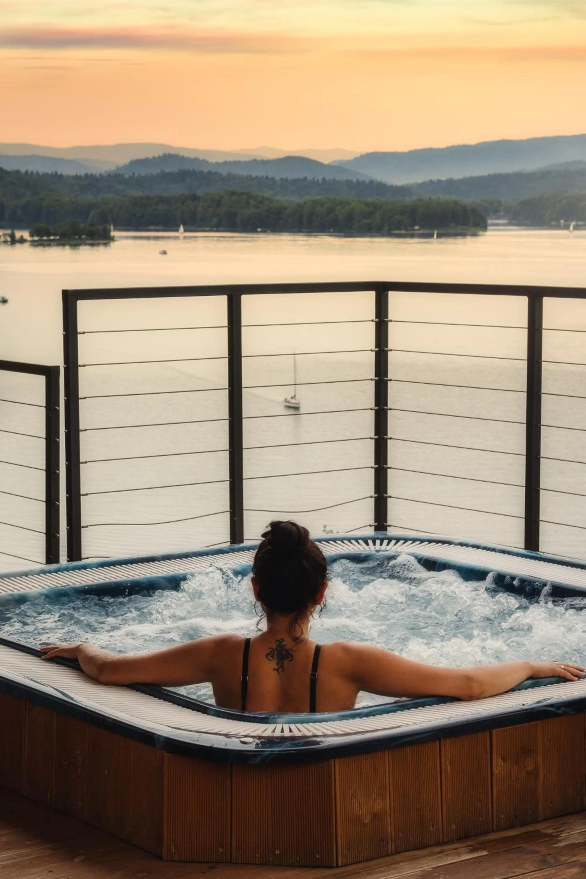 People in White Sails Solina