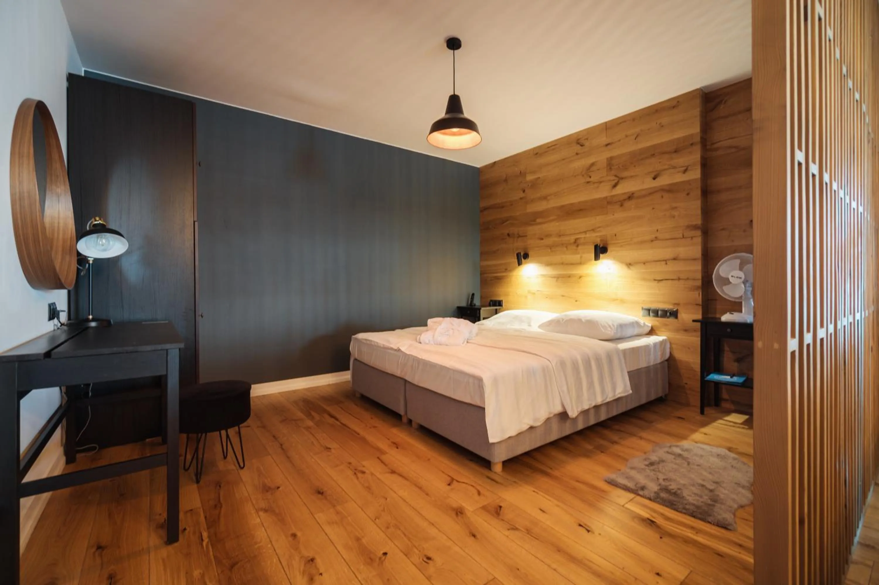 Property building, Bed in White Sails Solina